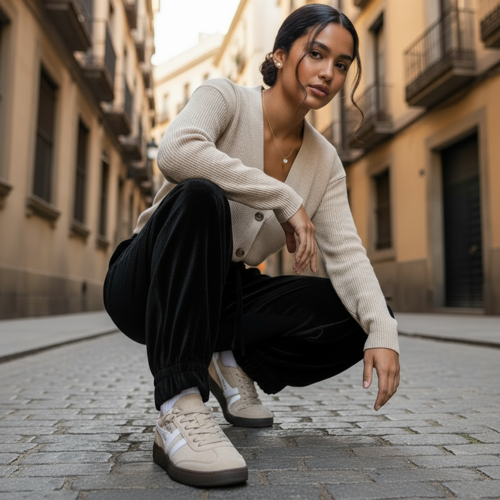 Corrigiendo pierna izquierda/trasera con tobillo recogido