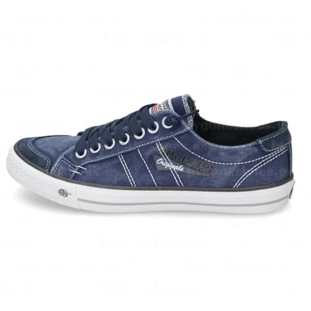 DOCKERS BY GERLI|SNEAKERS HOMBRE|NAUTICAS NAVY 30ST027-790200 NAVY T027|NAVY SNEAKERS