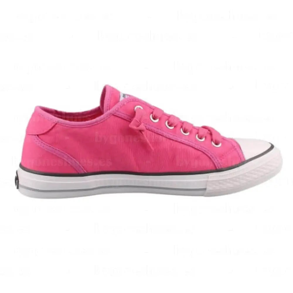 DOCKERS BY GERLI|SNEAKERS MUJER| LONA PINK VE201|PINK SNEAKERS