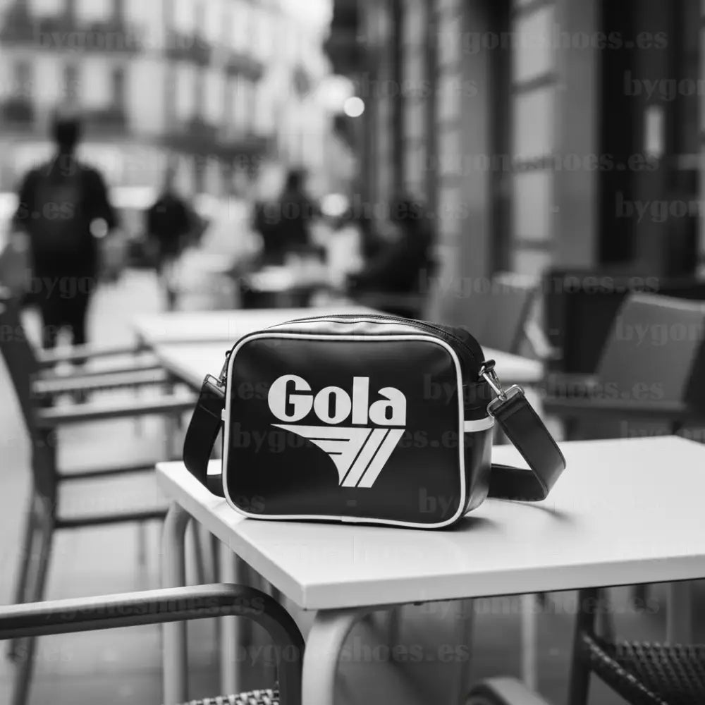 GOLA | BAGS UNISEX | MICRO-REDFORD-BLACK/WHITE CUC114|BW1 BLACK/WHITE / UNICA BAGS
