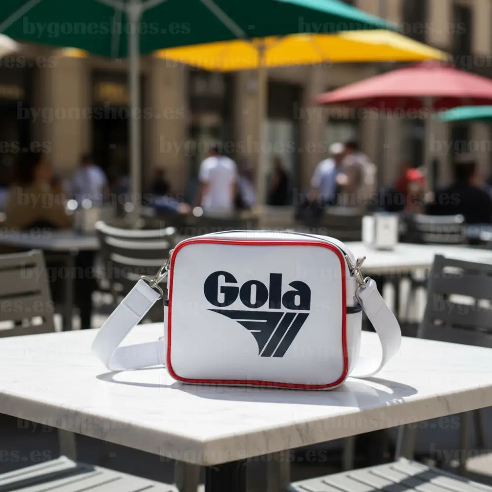 GOLA | BAGS UNISEX | MICRO-REDFORD- WHITE/NAVY/RED CUC114|WNR WHITE/NAVY/RED / UNICA BAGS