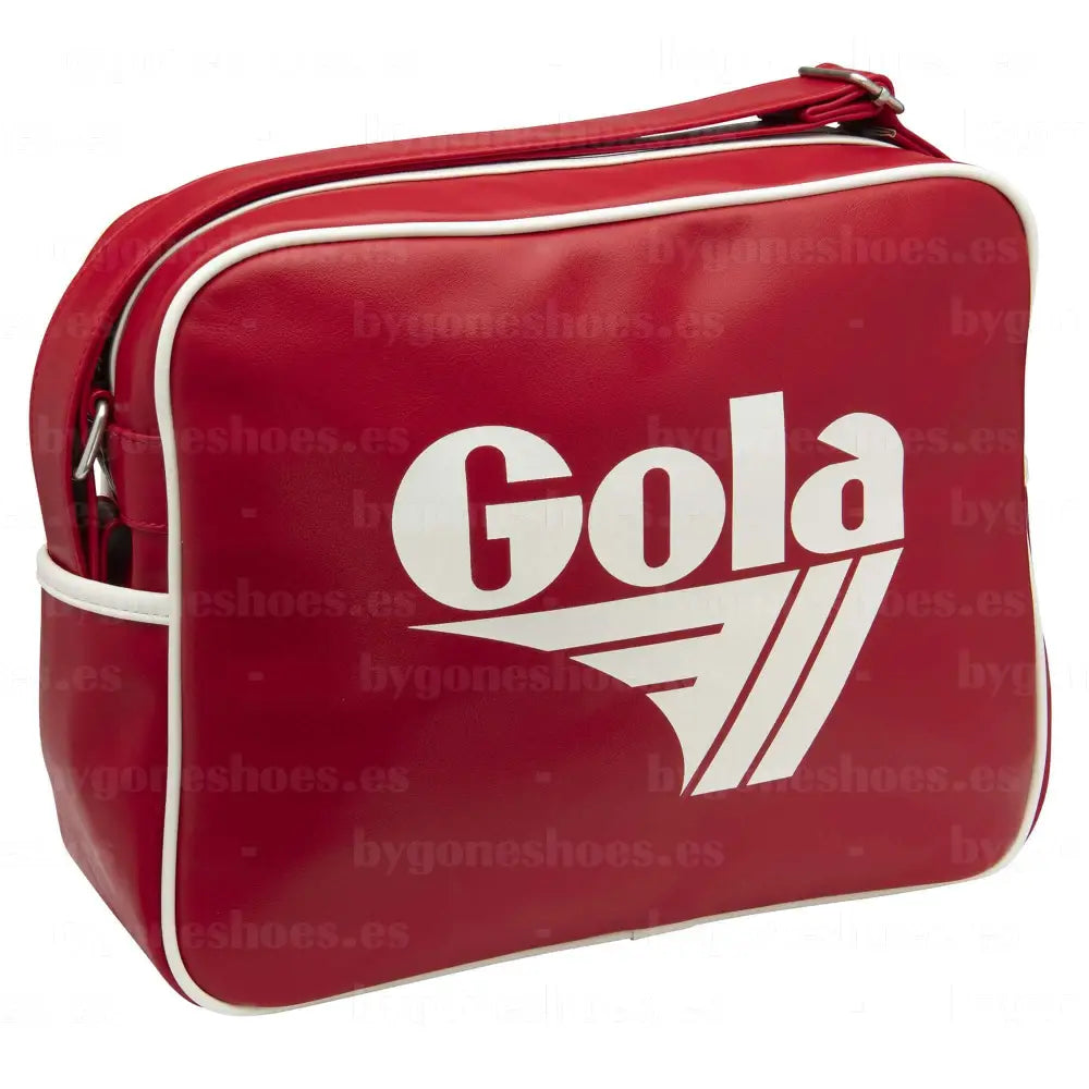 GOLA|BAGS UNISEX|REDFORD-DEEP RED/WHITE CUB901|DEREW DEEP RED/WHITE / UNICA BAGS