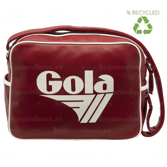GOLA|BAGS UNISEX|REDFORD-DEEP RED/WHITE CUB901|DEREW DEEP RED/WHITE / UNICA BAGS