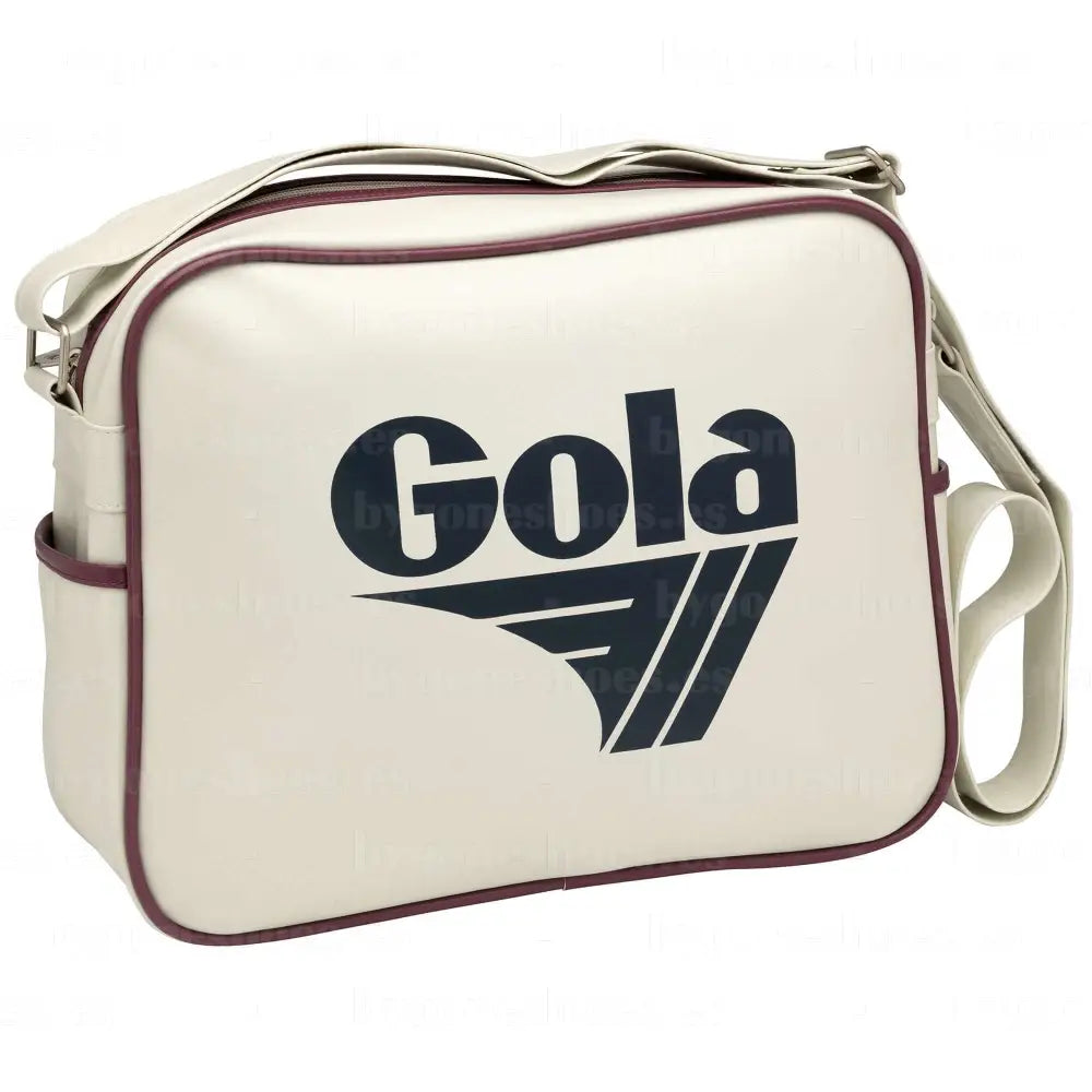 GOLA|BAGS UNISEX|REDFORD-ECRU/NAVY/BURGUNDY CUB901|ENBU ECRU/NAVY/BURGUNDY / UNICA BAGS