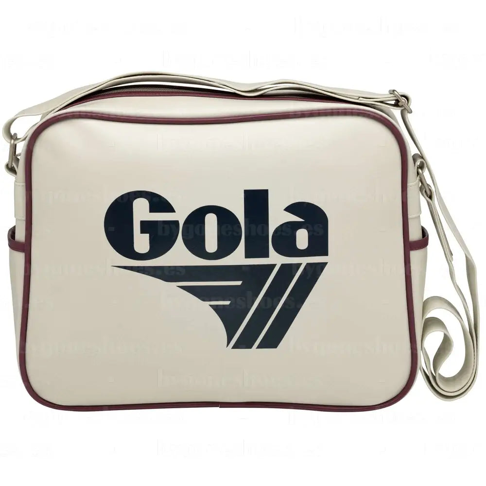 GOLA|BAGS UNISEX|REDFORD-ECRU/NAVY/BURGUNDY CUB901|ENBU ECRU/NAVY/BURGUNDY / UNICA BAGS