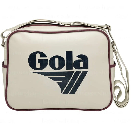 GOLA|BAGS UNISEX|REDFORD-ECRU/NAVY/BURGUNDY CUB901|ENBU ECRU/NAVY/BURGUNDY / UNICA BAGS