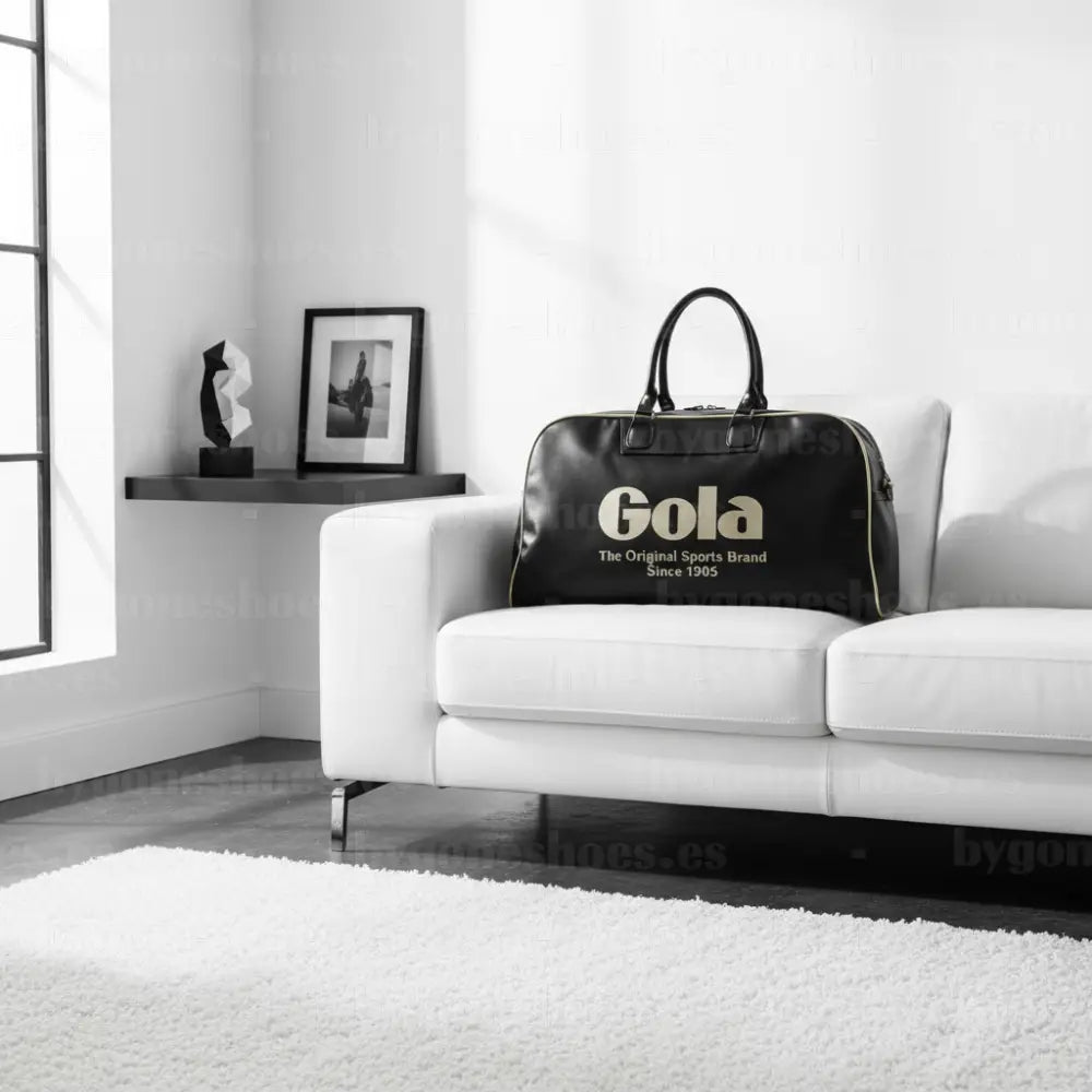 GOLA|BAGS UNISEX| Reynolds bag BLACK/GOLD CUB952|BLGO BLACK/GOLD / UNICA BAGS