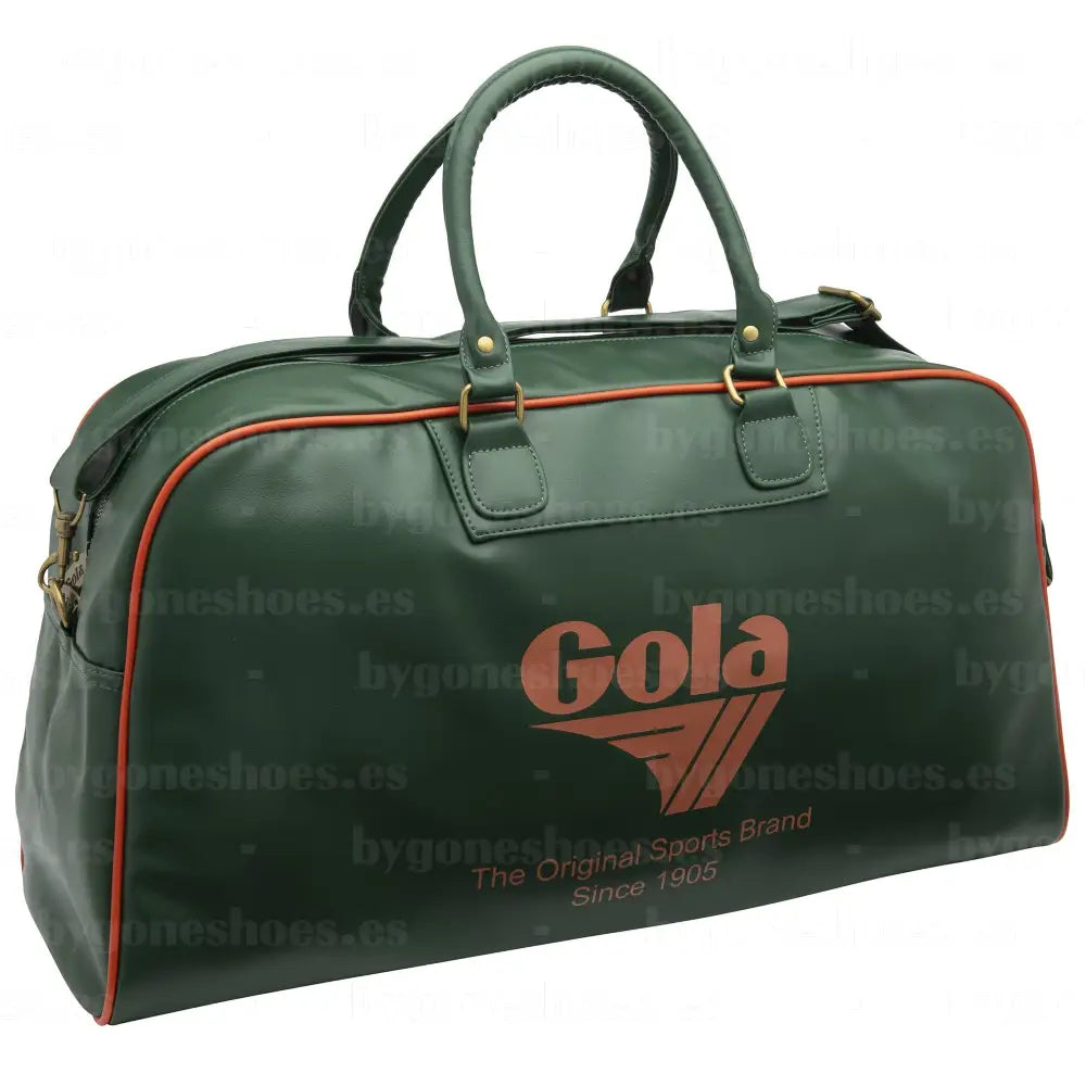 GOLA|BAGS UNISEX| Reynolds bag BOTTLE GREEN/DEEP ORANGE CUB952|BGDO BOTTLE GREEN/DEEP ORANGE / UNICA BAGS