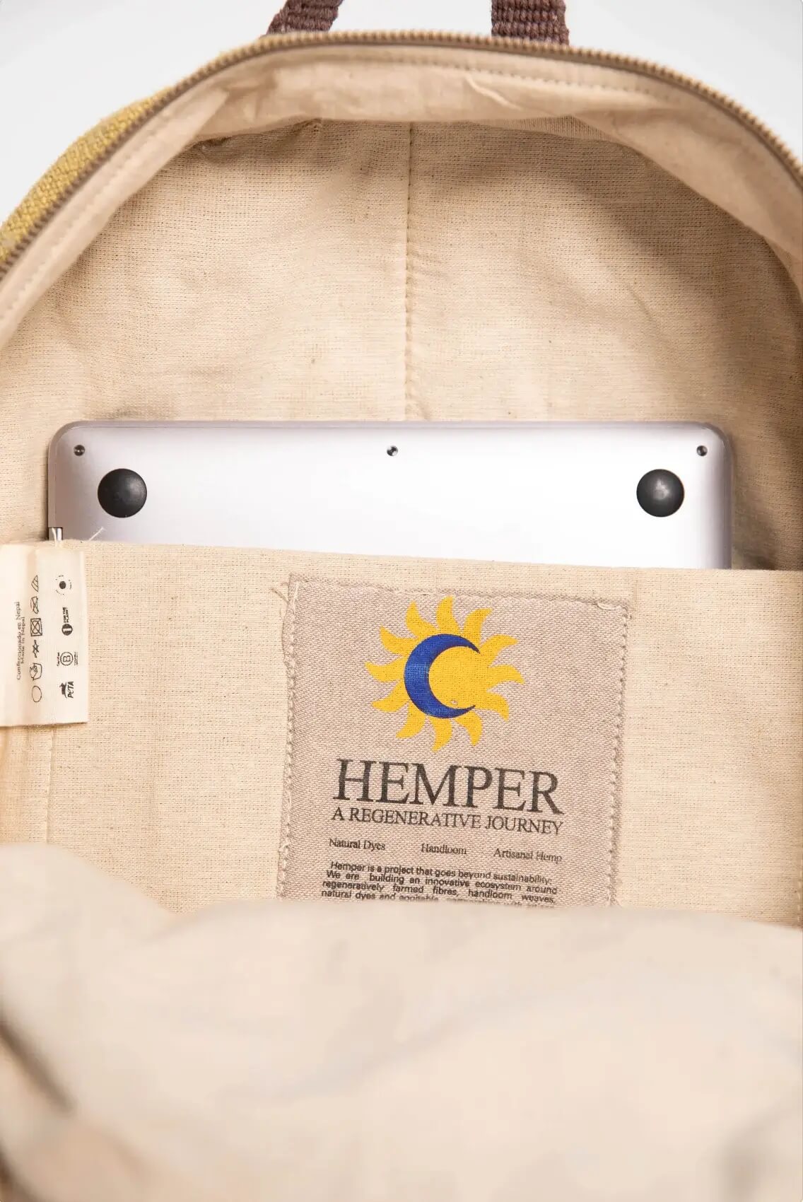 HEMPER | BAGS UNISEX | ANNAPURNA-NATURAL-1147 NATURAL