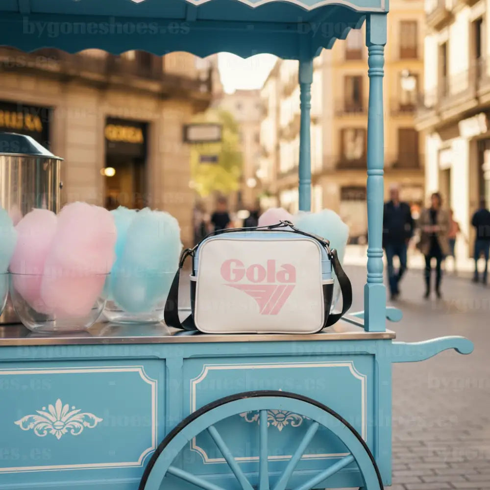 GOLA| BOLSAS UNISEX| Micro redford WHITE/CHALCK PINK/PODWER BLUE CUC114|WCPPB WHITE/CHALCK PINK/PODWER BLUE / UNICA BAGS