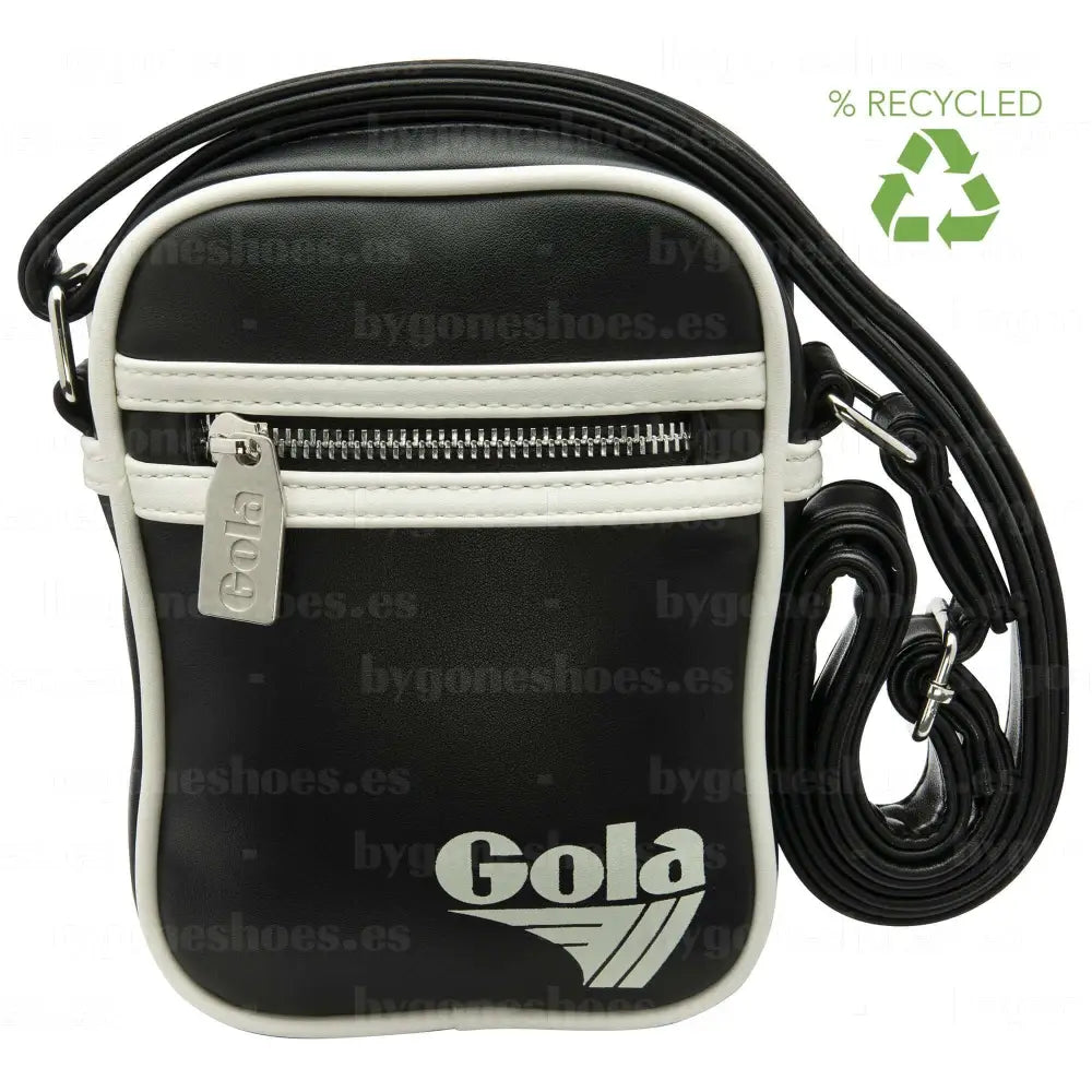 GOLA|BOLSAS UNISEX| Washington BLACK/WHITE CUB976|BW BLACK/WHITE / UNICA BAGS