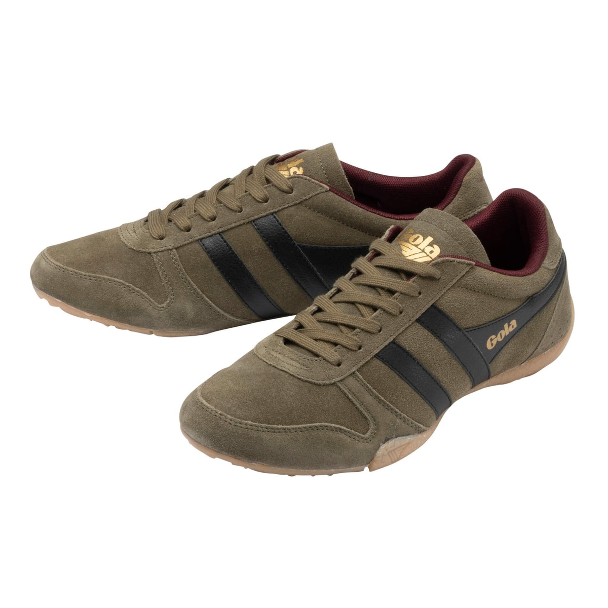 GOLA | SNEAKERS HOMBRE | Chase KHAKI/BLACK/BURGUNDY/GUM CMA406|KBBG