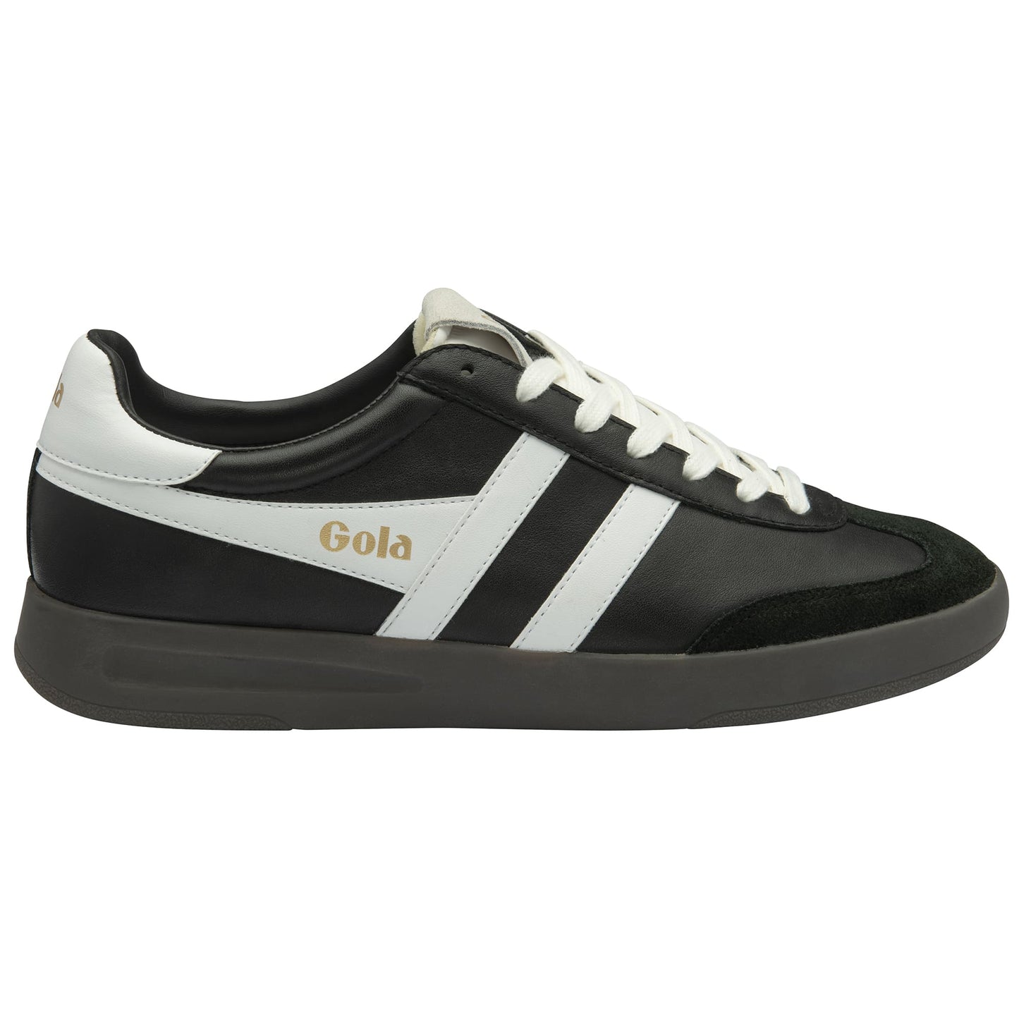 GOLA|SNEAKERS MUJER|CYCLONE-BLACK/WHITE/DARK GUM CMB743|BWDGU