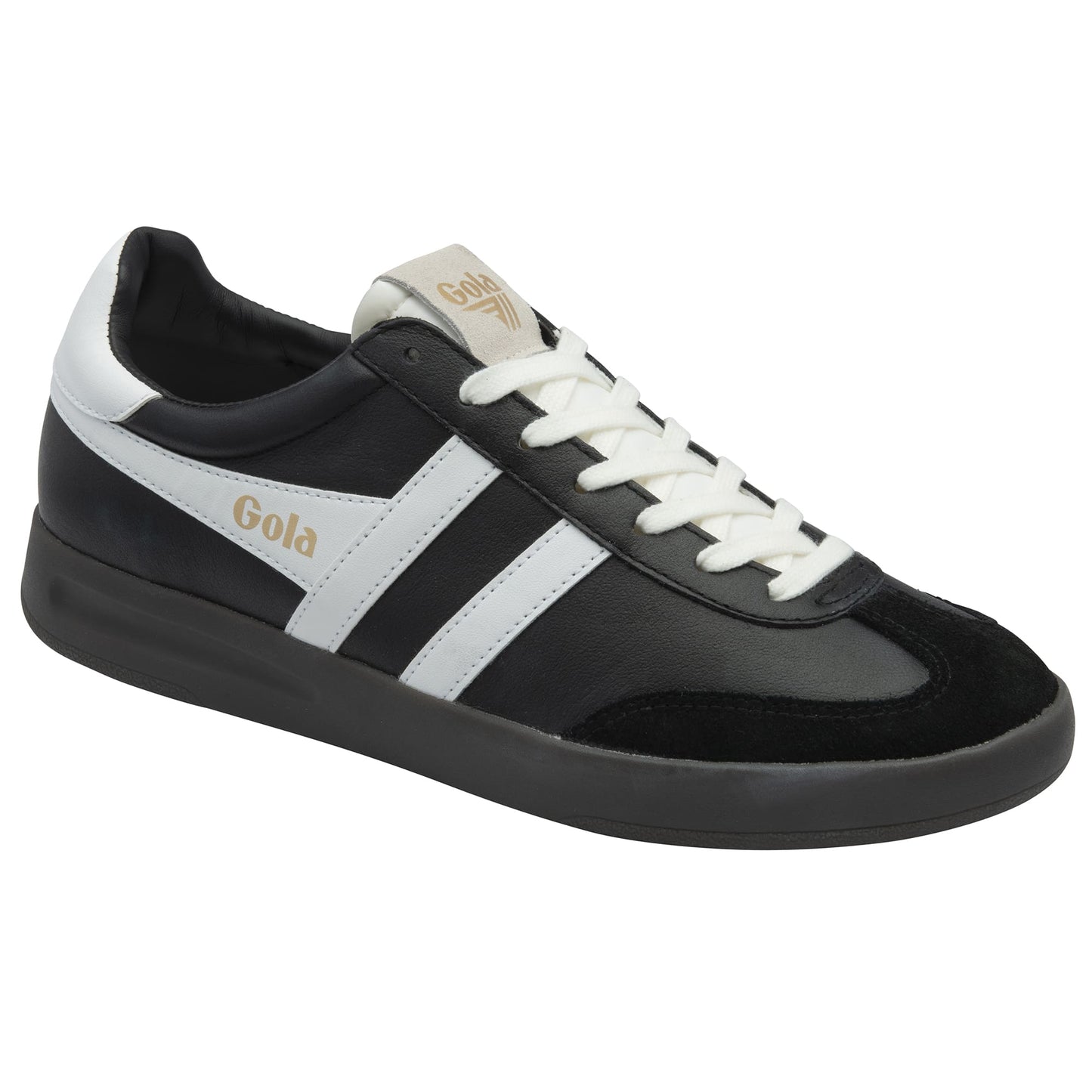 GOLA|SNEAKERS MUJER|CYCLONE-BLACK/WHITE/DARK GUM CMB743|BWDGU