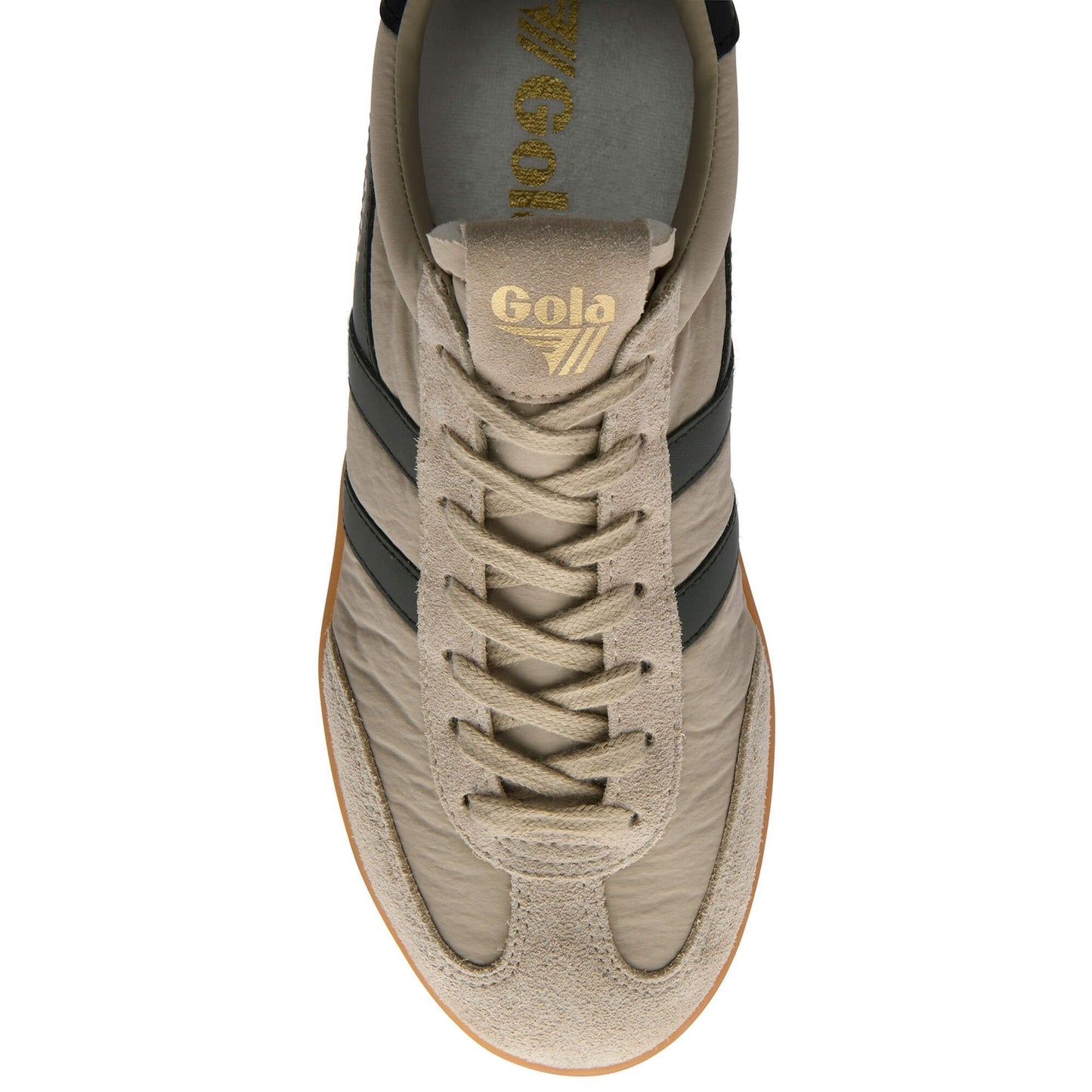 GOLA/SNEAKERS HOMBRE|Cyclone nylon BONE/DARK KHAKI/BLACK/GUM CMB871|BDKBG
