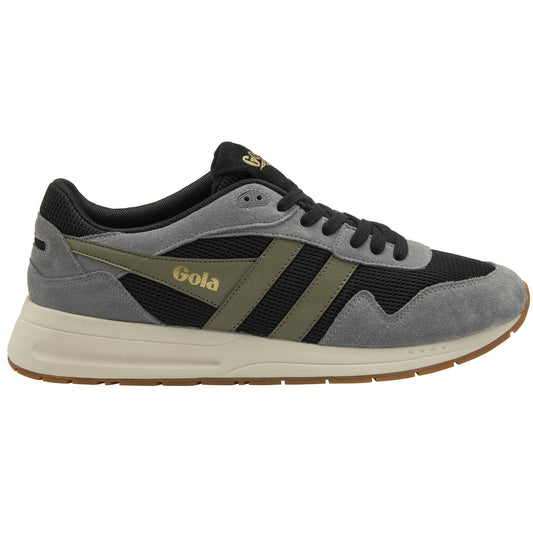 GOLA|SNEAKERS HOMBRE| Delta BLACK/ASH/KHAKI CMB780|BAK