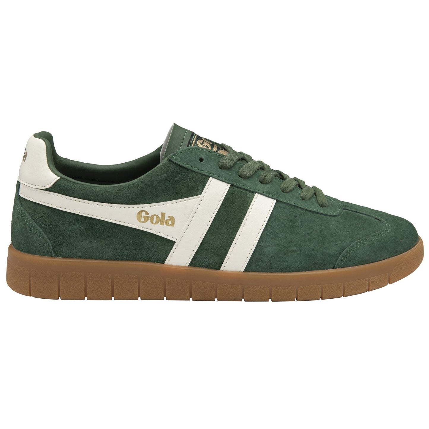 GOLA | SNEAKERS HOMBRE | HURRICANE-SUEDE-CMB046 EVERGREEN/OFFWHITE/GUM