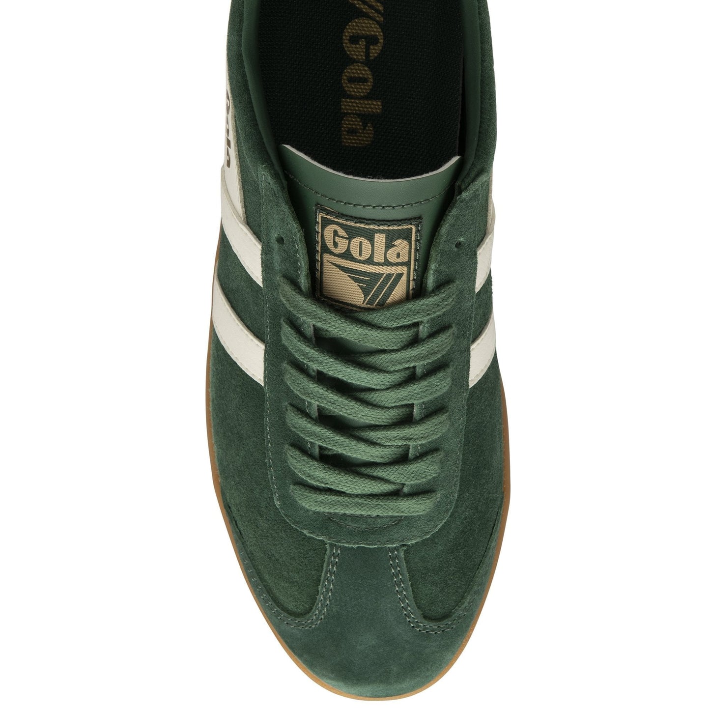 GOLA | SNEAKERS HOMBRE | HURRICANE-SUEDE-CMB046 EVERGREEN/OFFWHITE/GUM