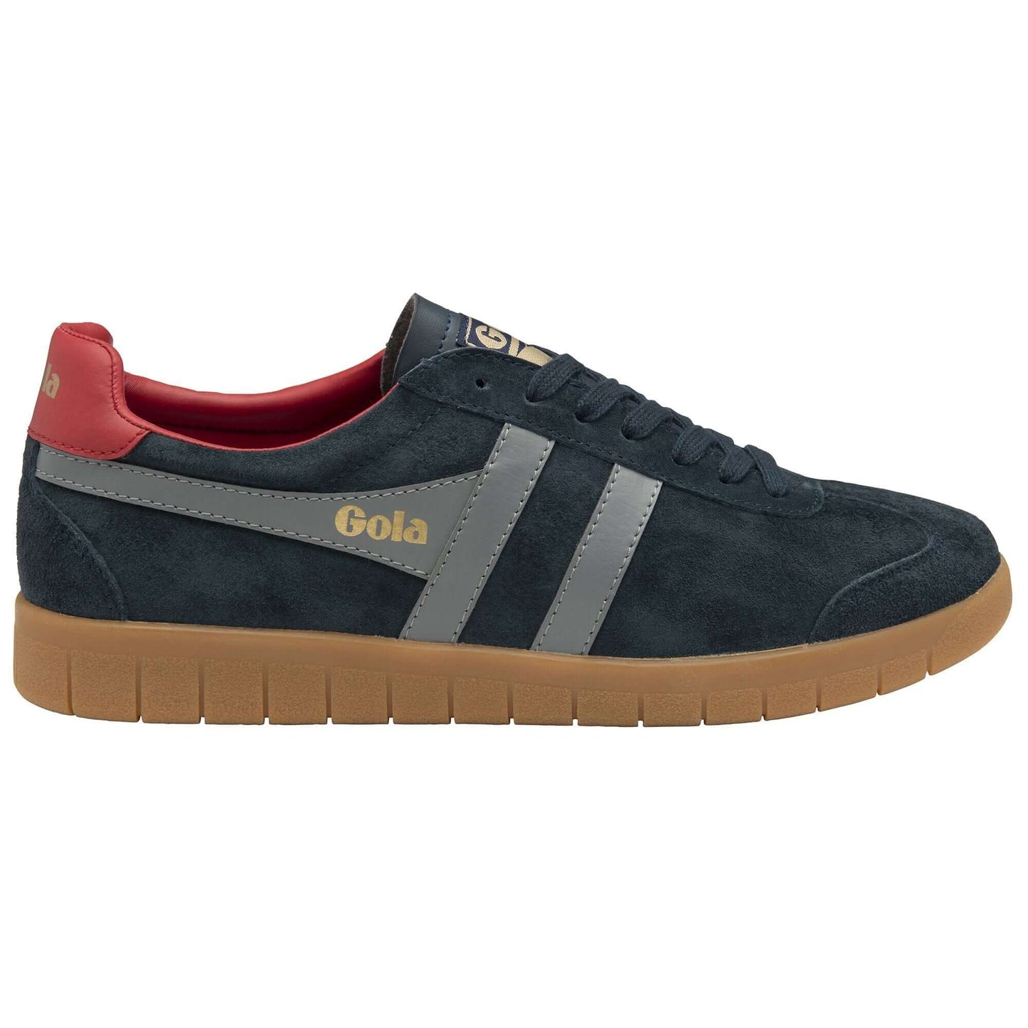 GOLA | SNEAKERS HOMBRE | HURRICANE-SUEDE-CMB046 NAVY/ASH/DEEP RED/GUM