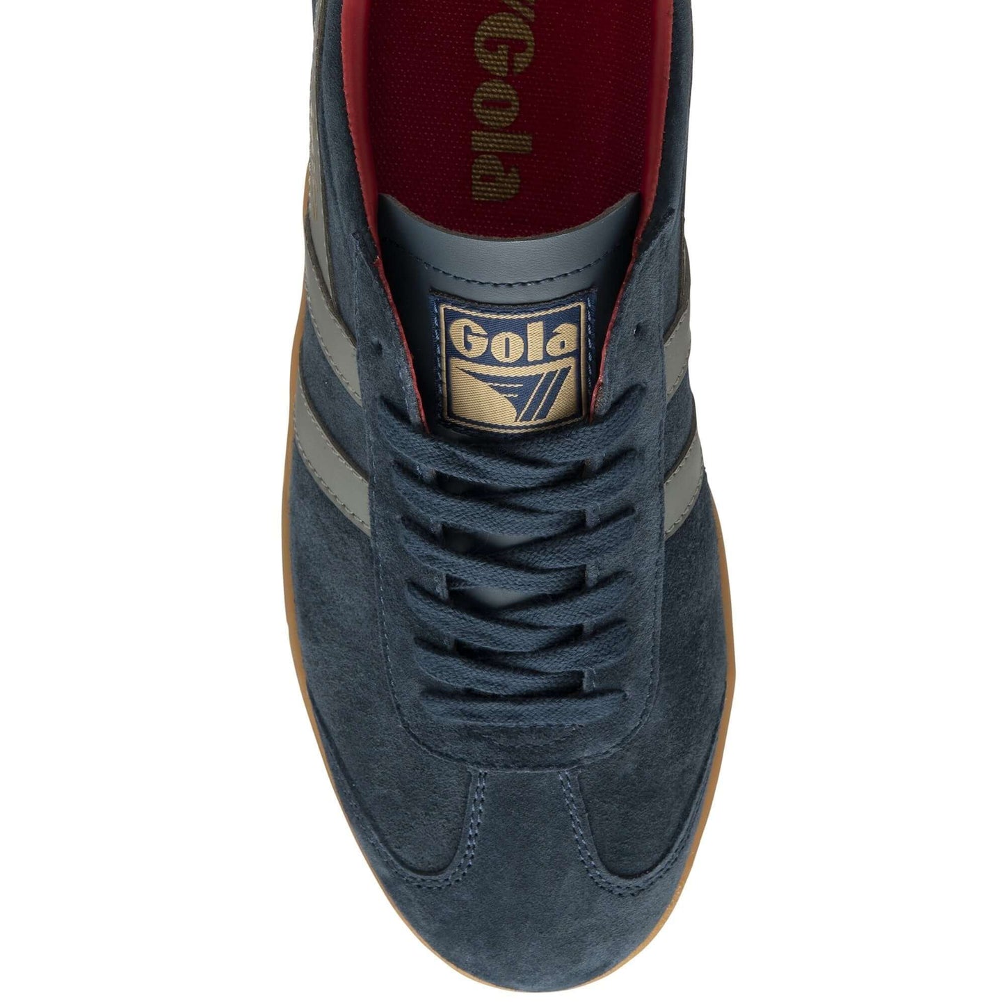 GOLA | SNEAKERS HOMBRE | HURRICANE-SUEDE-CMB046 NAVY/ASH/DEEP RED/GUM