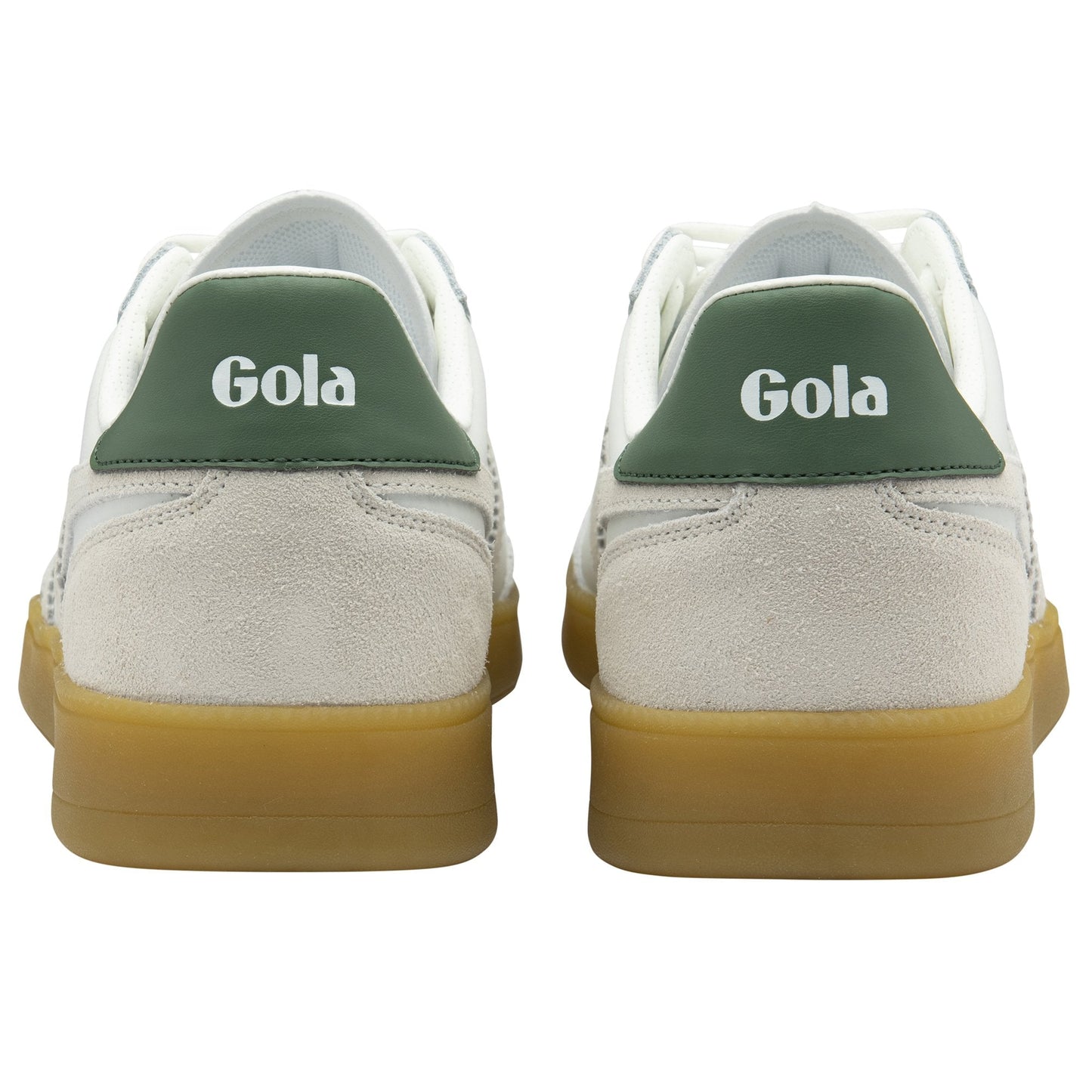 GOLA|SNEAKERS MUJER| Viper leather WHITE/WHITE/EVERGREEN/GUM CLB744|WWEG