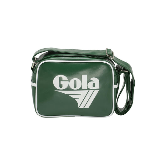 GOLA|BAGS UNISEX| Micro-redford BOTTLE GREEN/WHITE CUC114|BGW