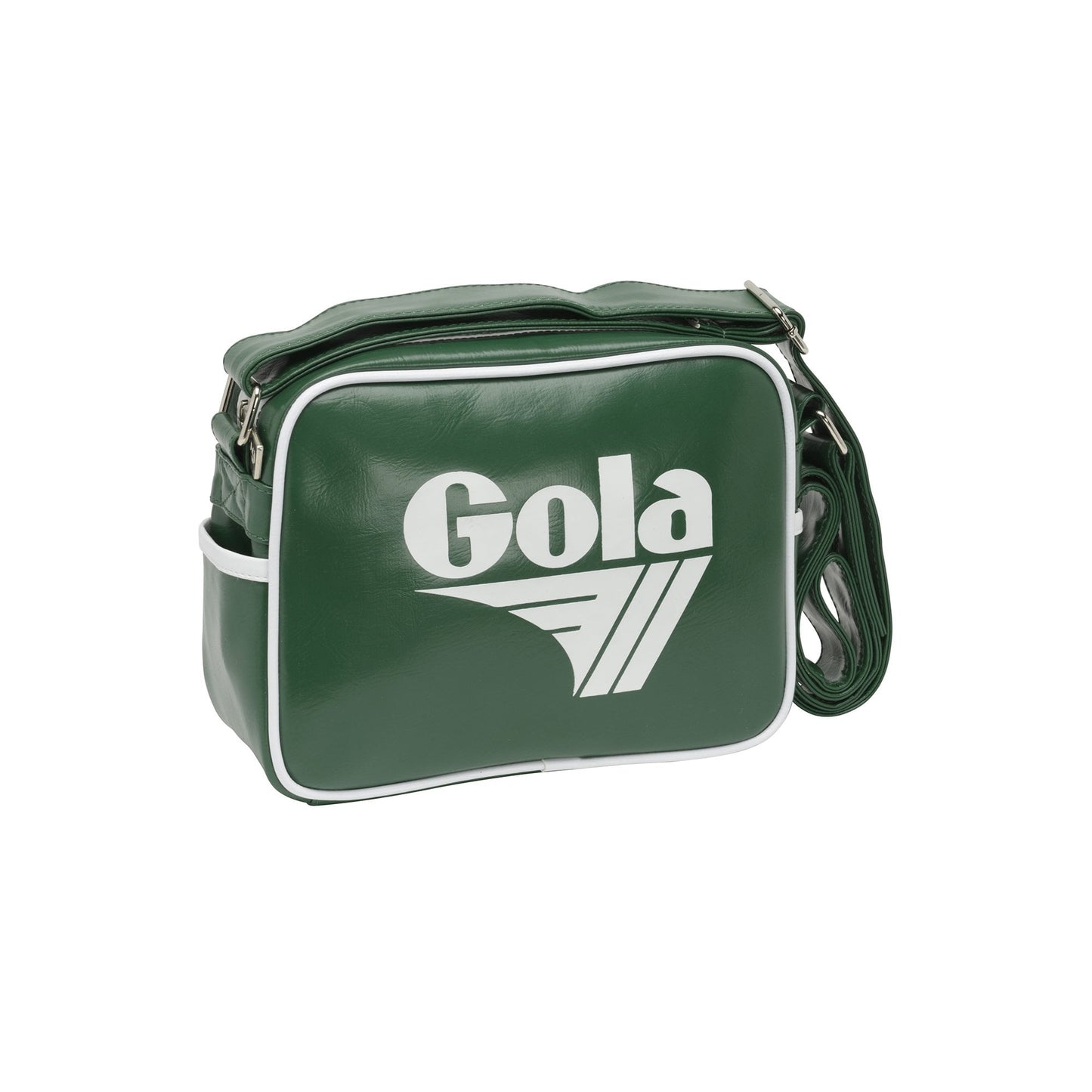 GOLA|BAGS UNISEX| Micro-redford BOTTLE GREEN/WHITE CUC114|BGW