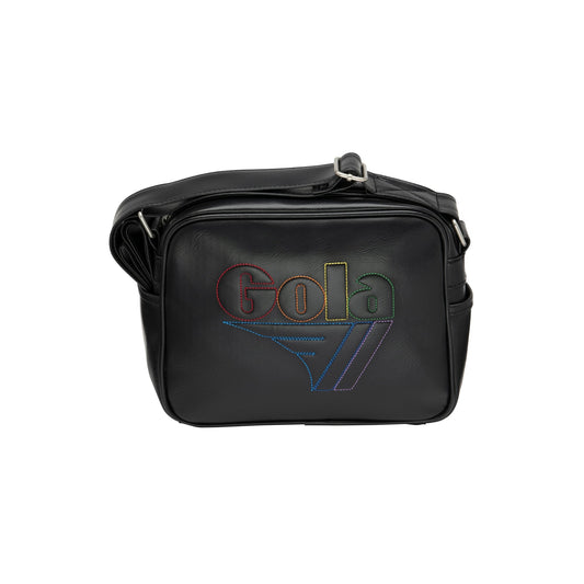 GOLA | BAGS UNISEX | MICRO-REDFORD-stamp BLACK/MULTI CUC306|BM