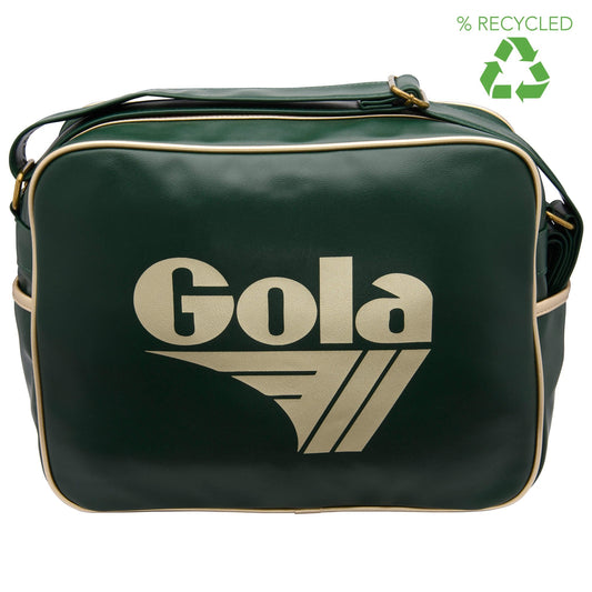GOLA | BAGS UNISEX | Gola redford BOTTLEGREEN/GOLD CUB901|BGG