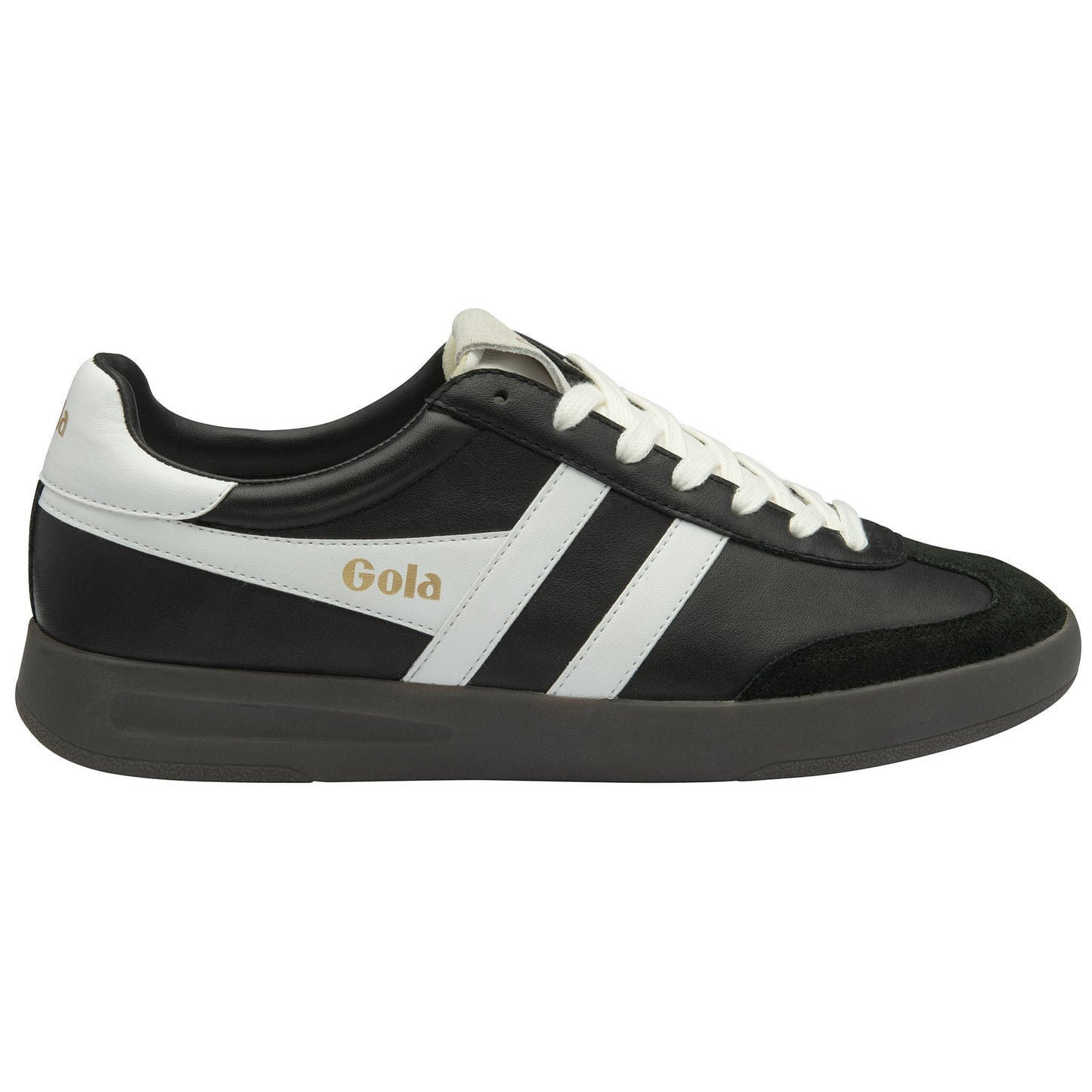 GOLA|SNEAKERS MUJER| CYCLONE-BLACK/WHITE/DARK GUM CLB743|BWDKG