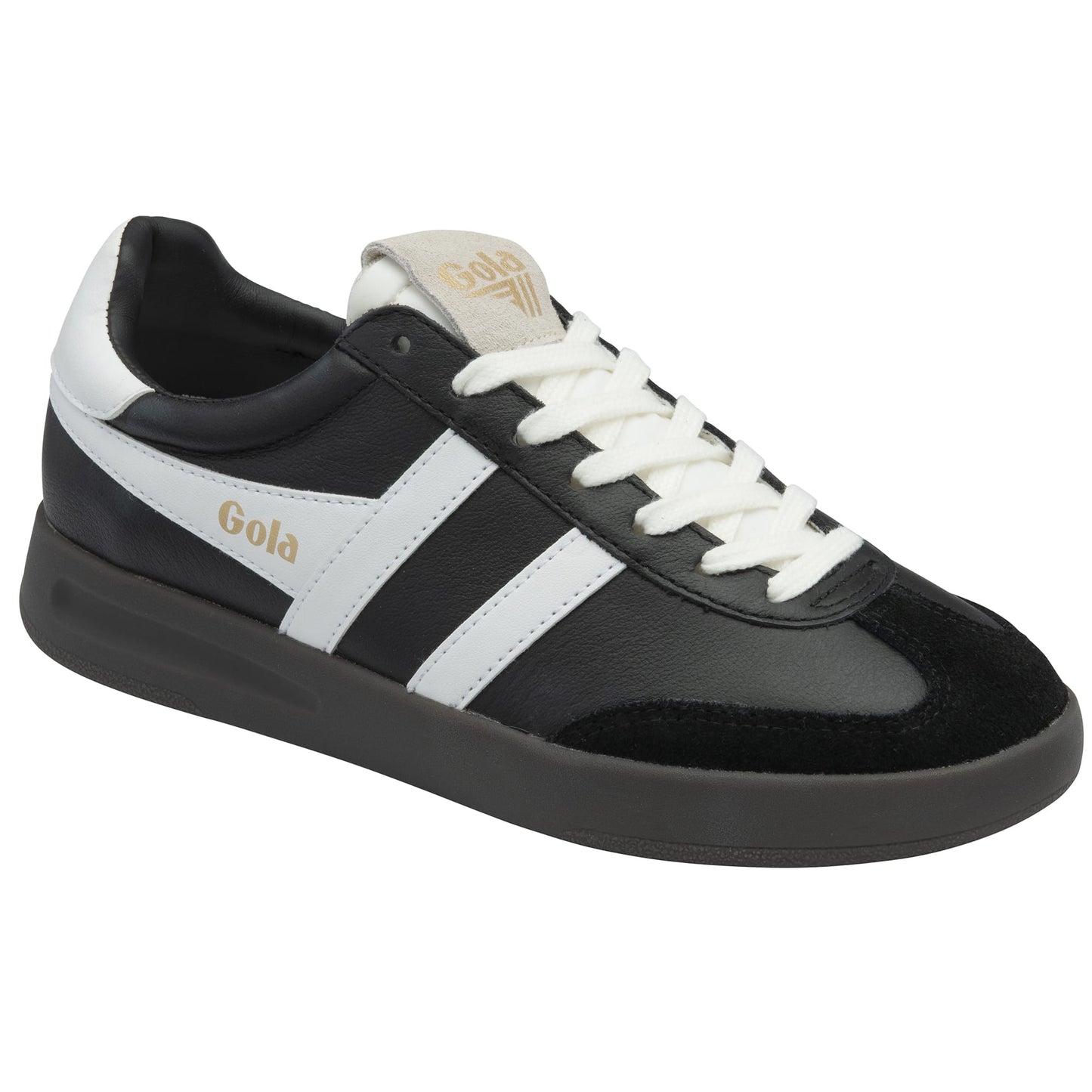 GOLA|SNEAKERS MUJER| CYCLONE-BLACK/WHITE/DARK GUM CLB743|BWDKG