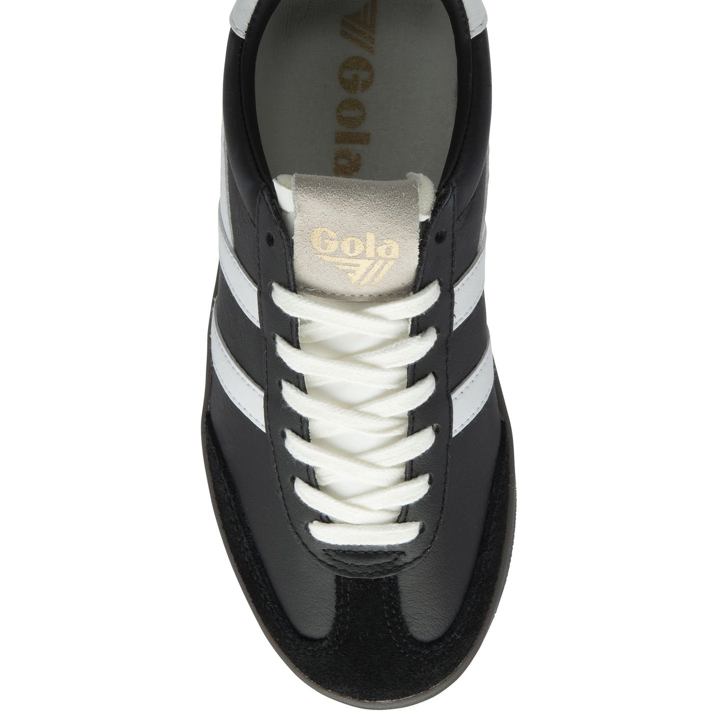 GOLA|SNEAKERS MUJER| CYCLONE-BLACK/WHITE/DARK GUM CLB743|BWDKG