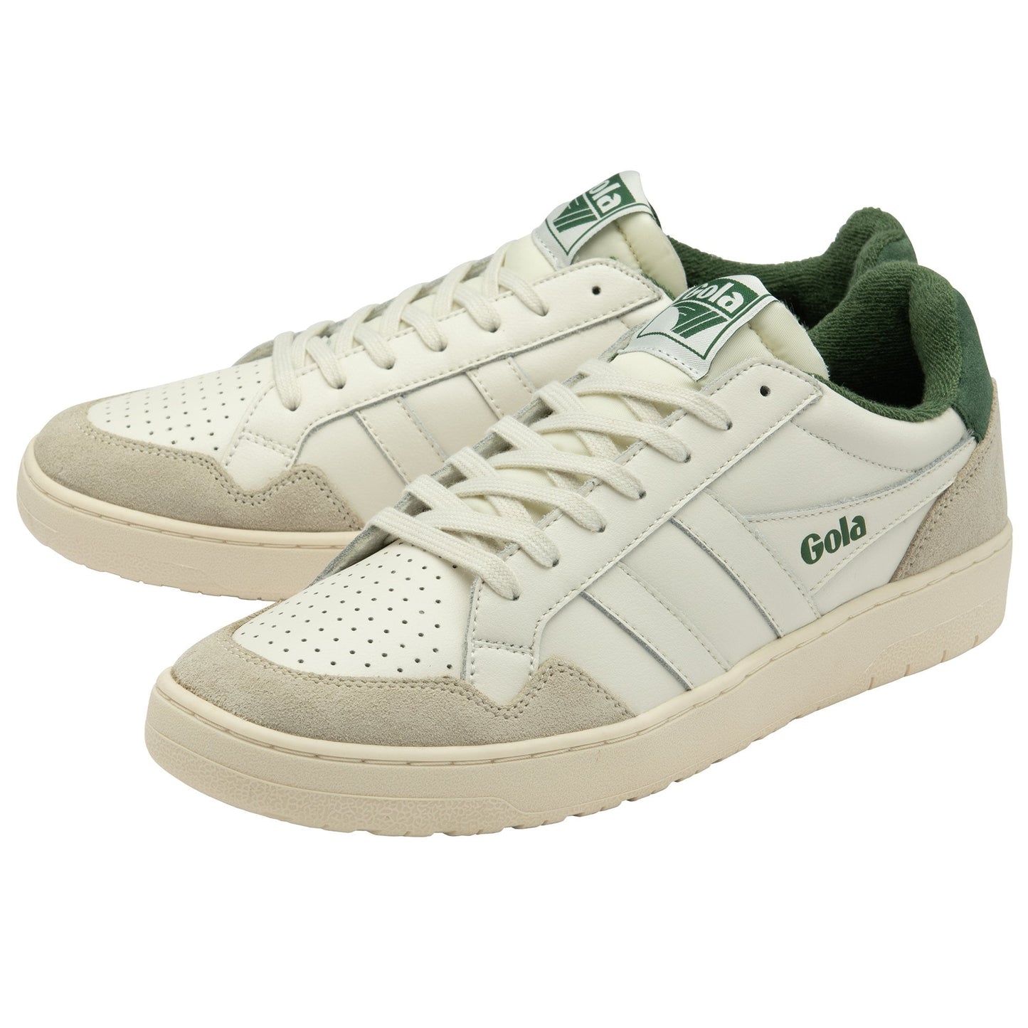 GOLA | SNEAKERS MUJER | EAGLE-CLB530 OFF WHITE/EVERGREEN