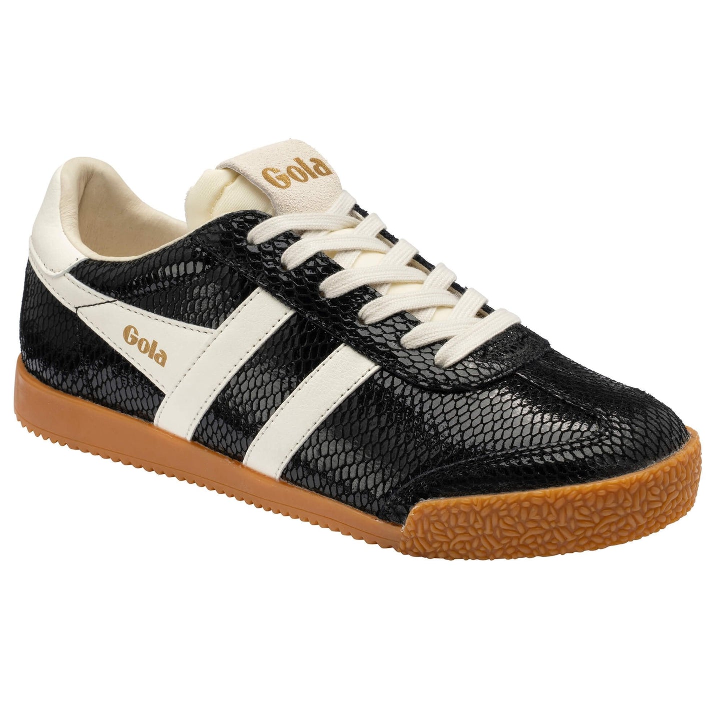 GOLA| SNEAKERS MUJER| Elan serpent BLACK/ OFF WHITE CLB946|BOW