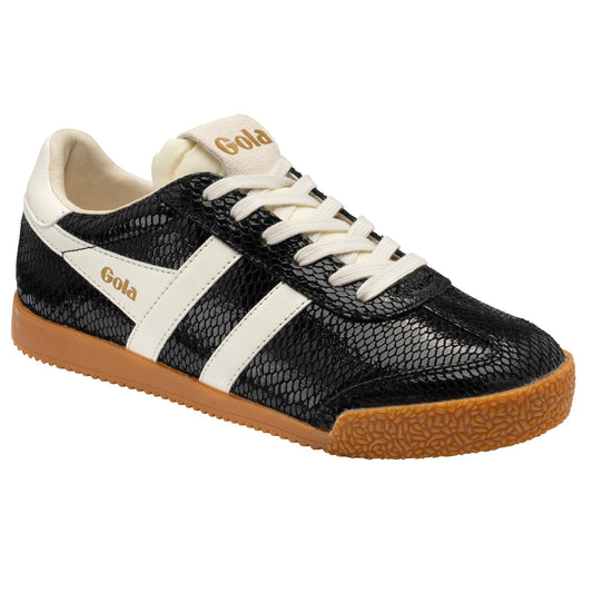GOLA| SNEAKERS MUJER| Elan serpent BLACK/ OFF WHITE CLB946|BOW