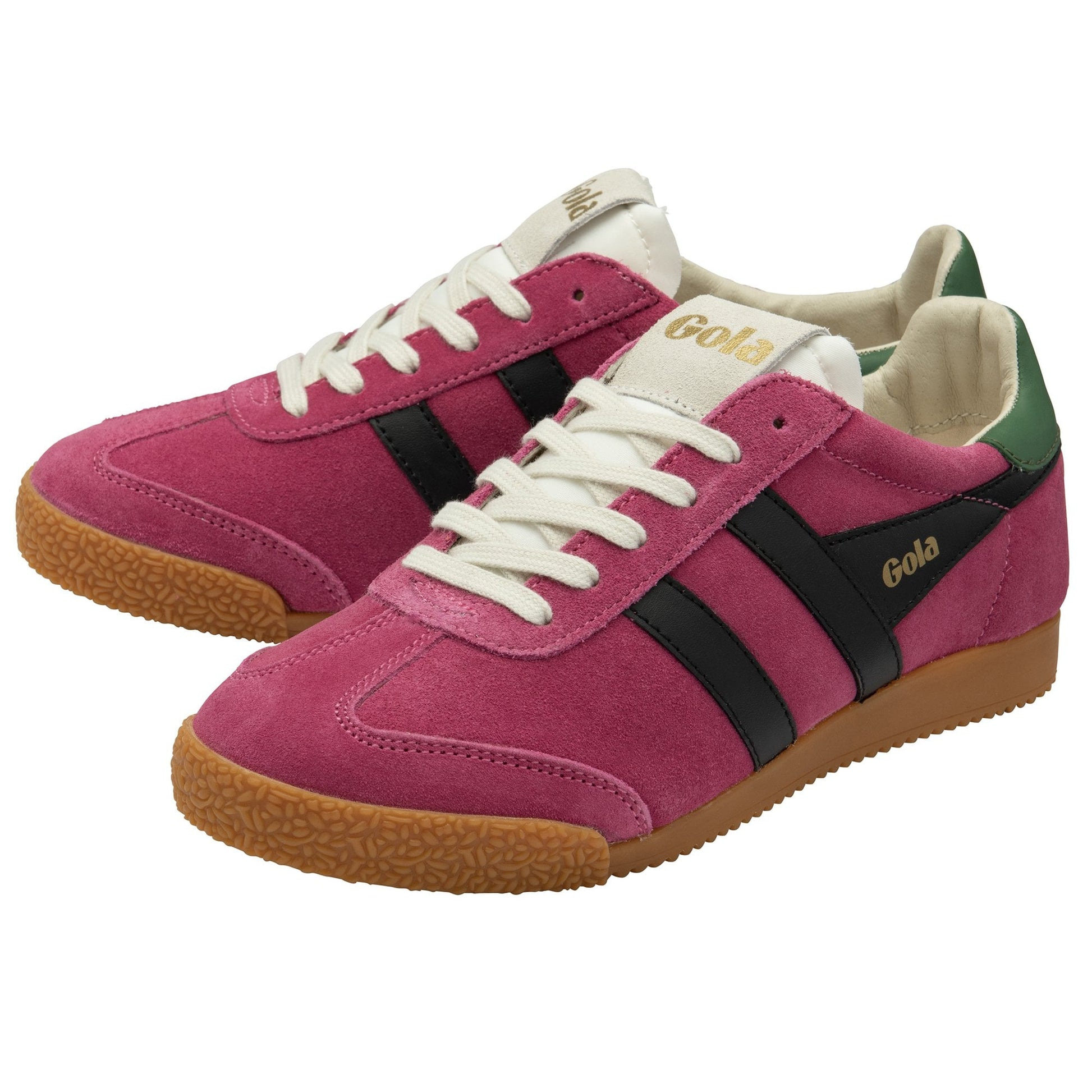 GOLA | SNEAKERS MUJER | ELAN-CLB538 FUCSHIA/BLACK/EVERGREEN