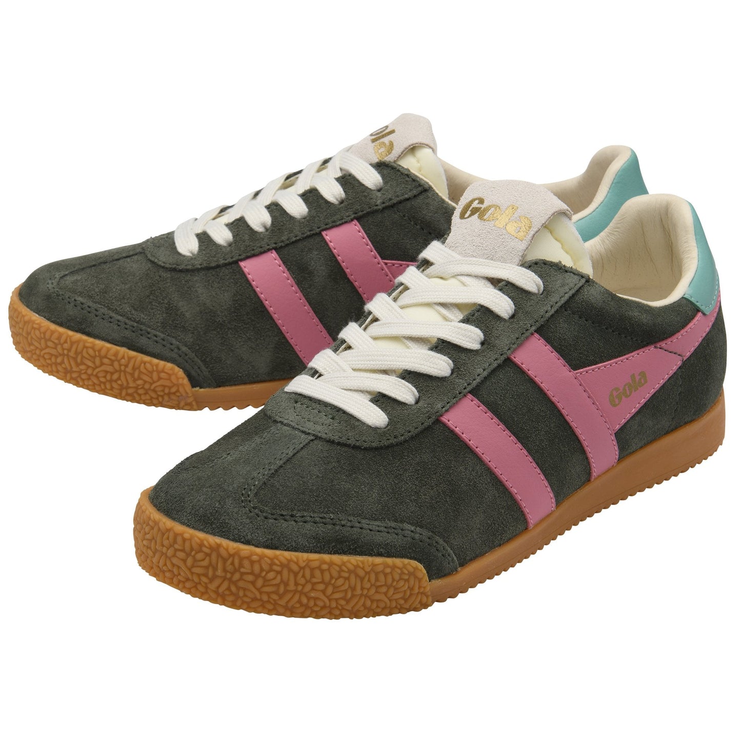 GOLA| SNEAKERS MUJER| Elan D.KHAKI/BUBBLEGUM/SEA MIST CLB538|DKKBS