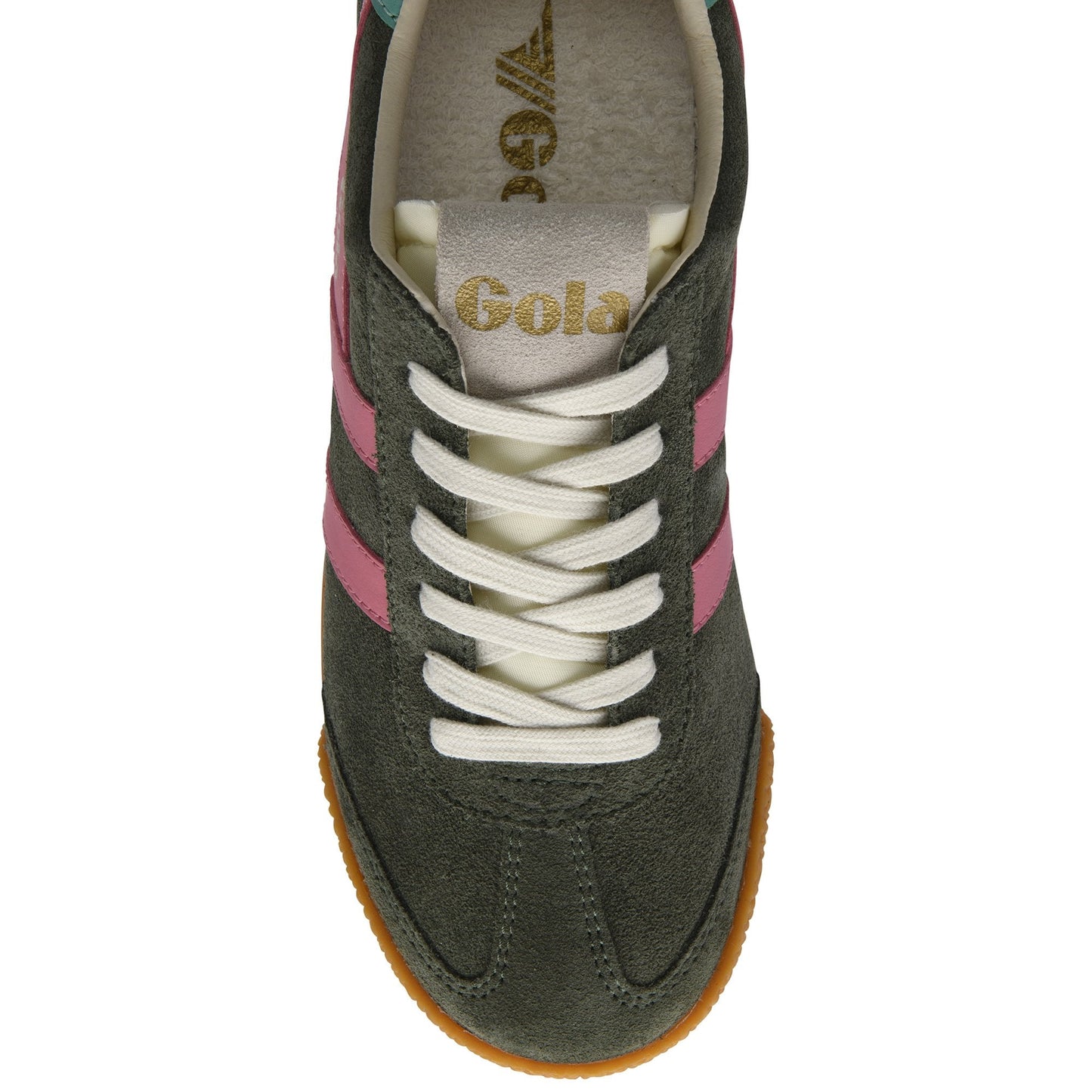 GOLA| SNEAKERS MUJER| Elan D.KHAKI/BUBBLEGUM/SEA MIST CLB538|DKKBS