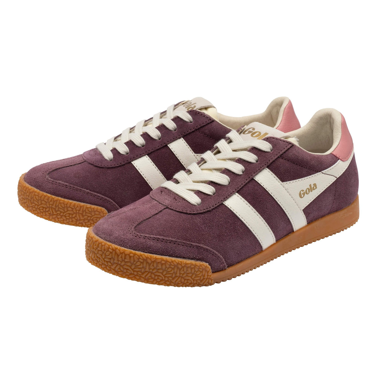 GOLA|SNEAKERS MUJER| Elan WINDSOR WINE/OFF WHITE/CORAL PINK CLB538|WWWPC