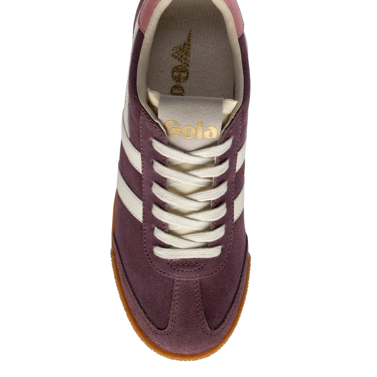 GOLA|SNEAKERS MUJER| Elan WINDSOR WINE/OFF WHITE/CORAL PINK CLB538|WWWPC