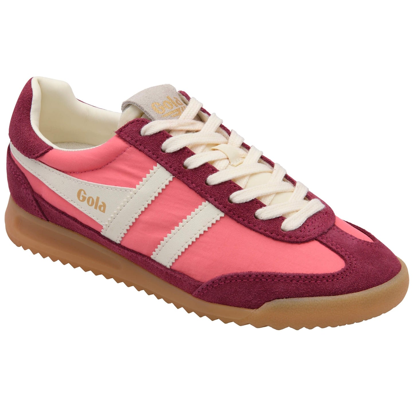 GOLA|SNEAKERS MUJER|Firefly BUBBLEGUM/CERISE/OFF WHITE CLB577|BCOW