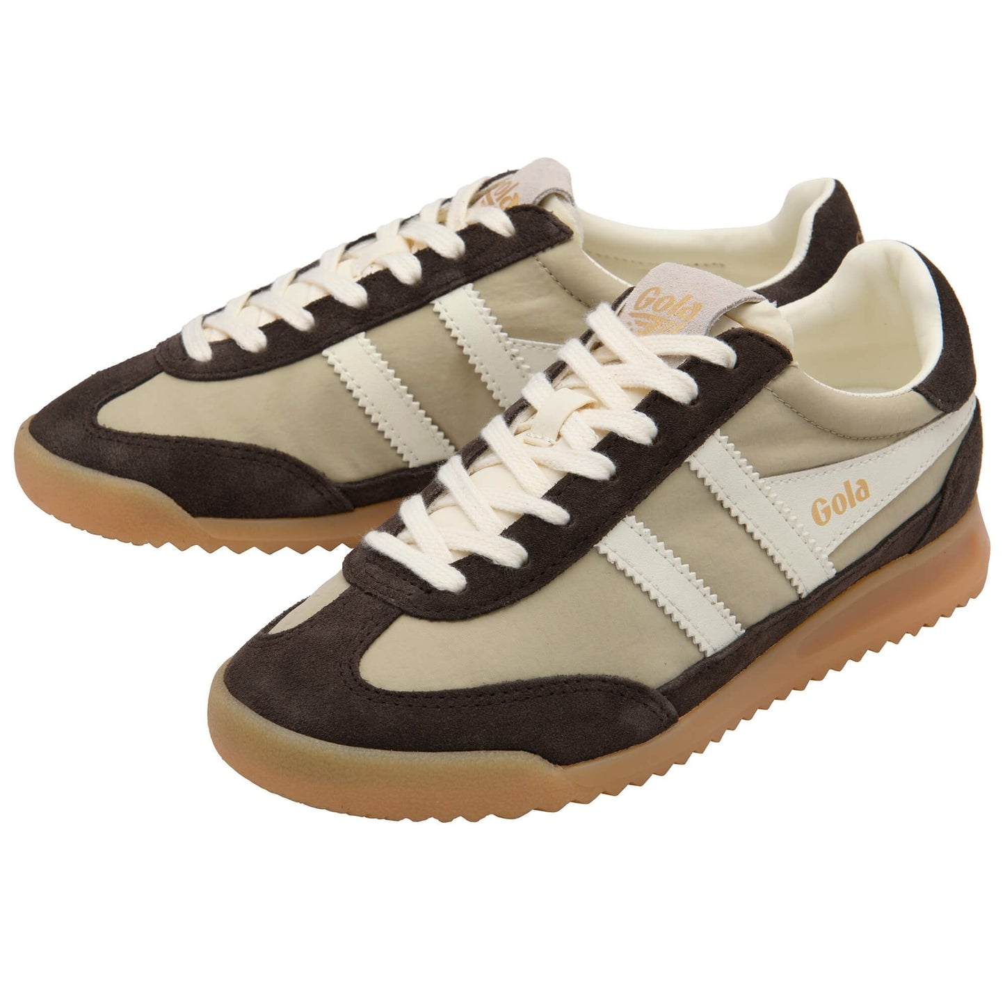 GOLA|SNEAKERS MUJER|Firefly BONE/MOCHA/OFF WHITE CLB577|BMOW