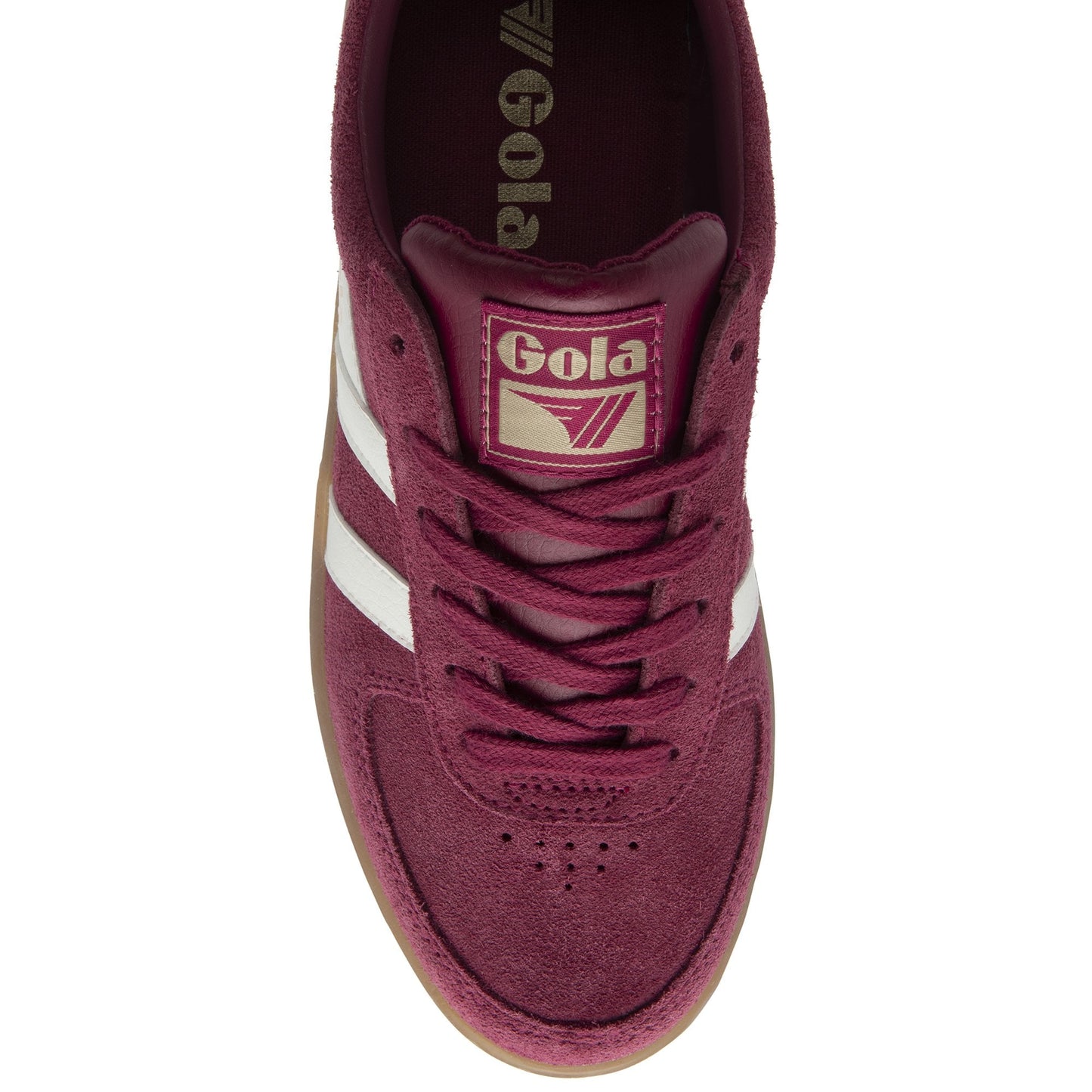 GOLA|SNEAKERS MUJER|GRANDSLA SUEDE-CERISE/OFF WHITE/GUM CLA589|COWG