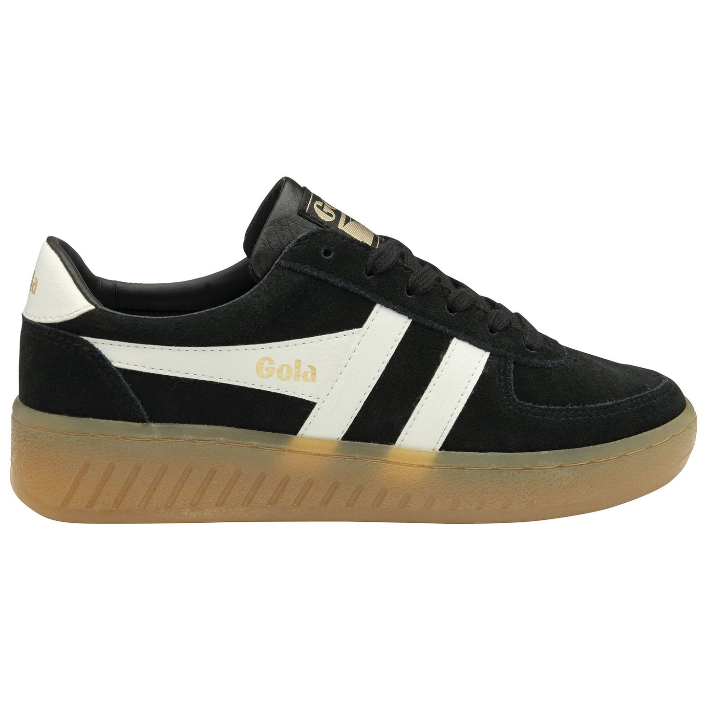 Grandslam suede BLACK/OFF WHITE/GUM CLA589|BOWG