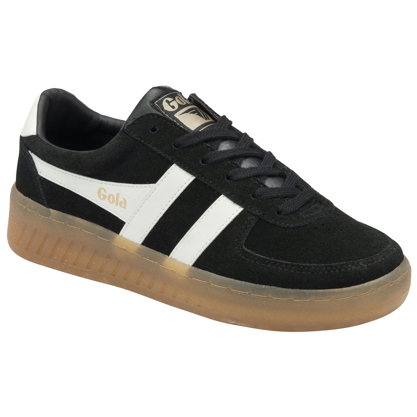 Grandslam suede BLACK/OFF WHITE/GUM CLA589|BOWG