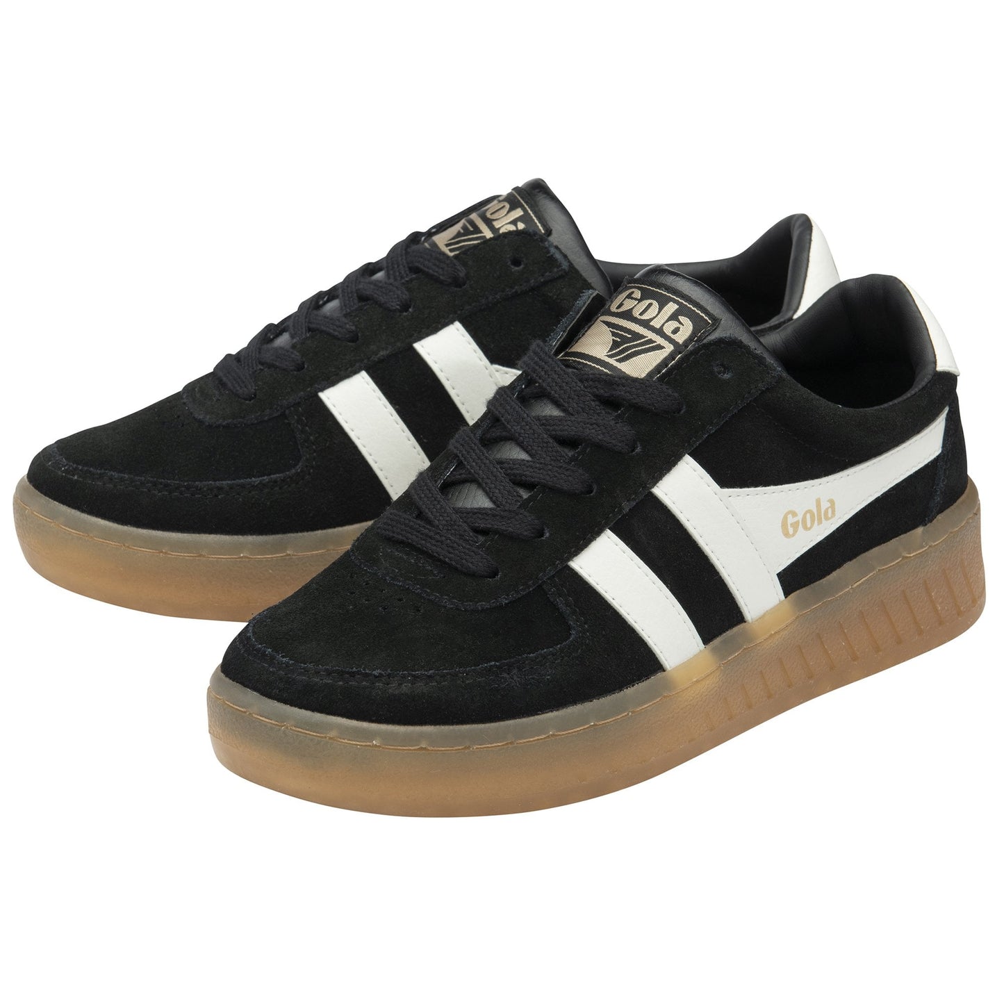 Grandslam suede BLACK/OFF WHITE/GUM CLA589|BOWG