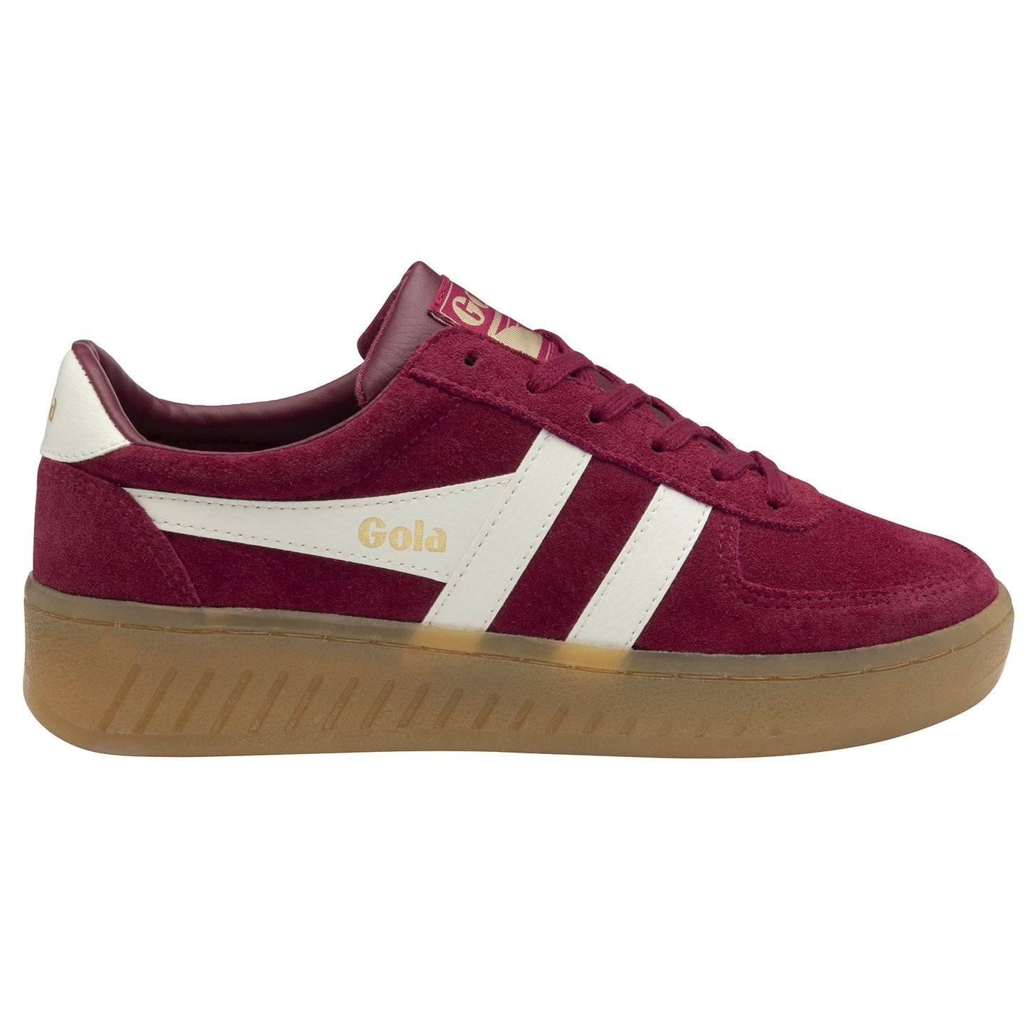 Grandslam suede CERISE/OFF WHITE/GUM CLA589|COWG