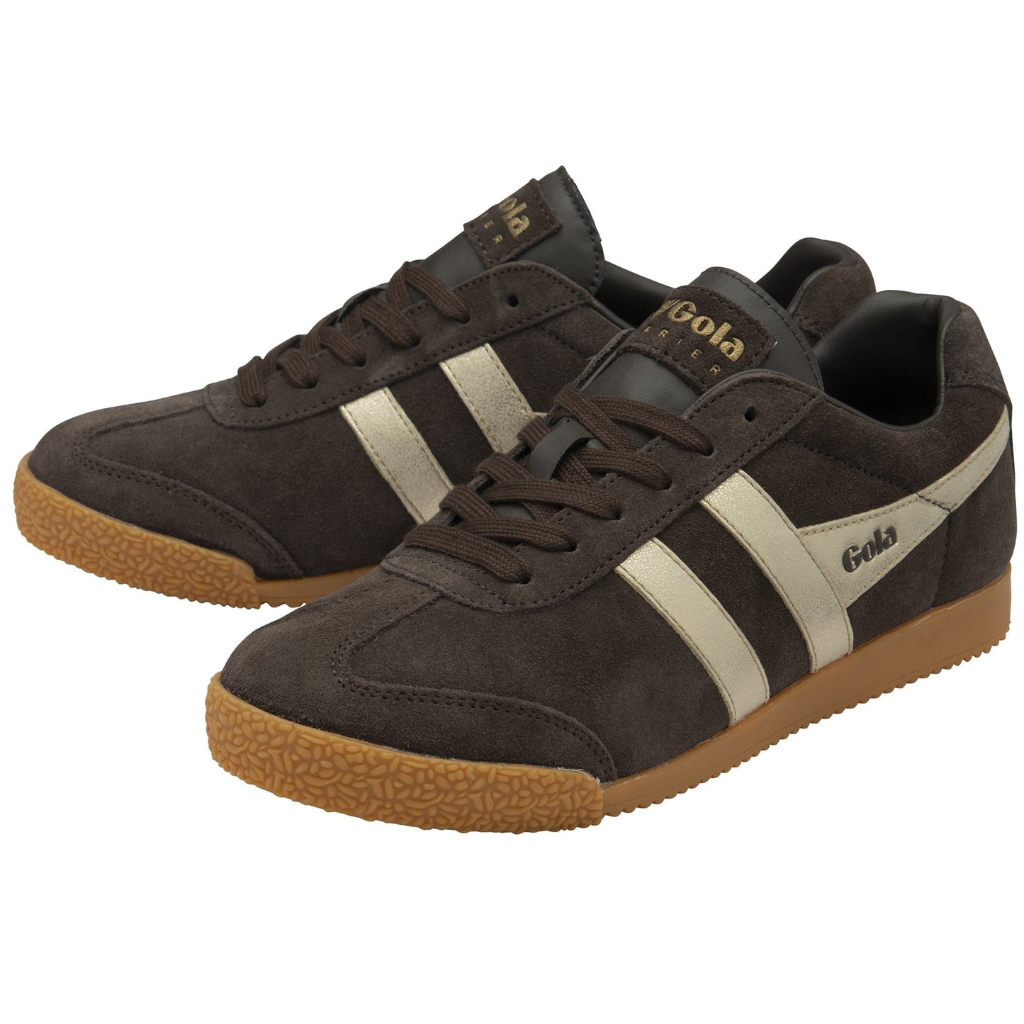 GOLA|SNEAKER MUJER| Harrier mirror MOCHA/GOLD CLA156|MOG