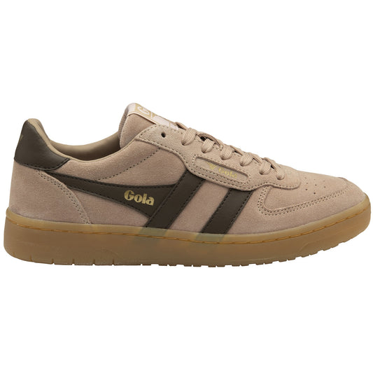 GOLA| SNEAKERS MUJER| Hawk suede CAMEO/D.BROWN/GUM CLB571|CDBG