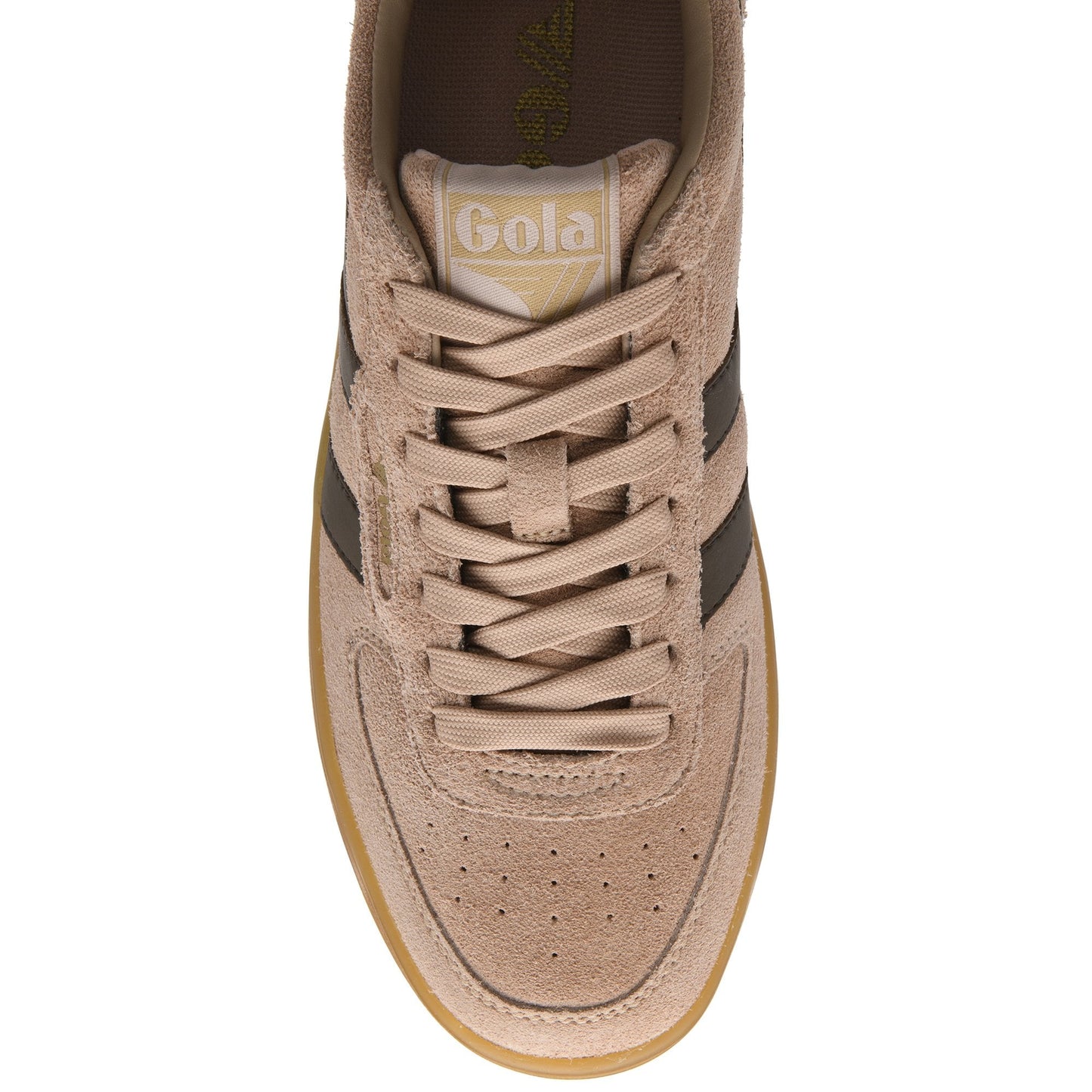 GOLA| SNEAKERS MUJER| Hawk suede CAMEO/D.BROWN/GUM CLB571|CDBG